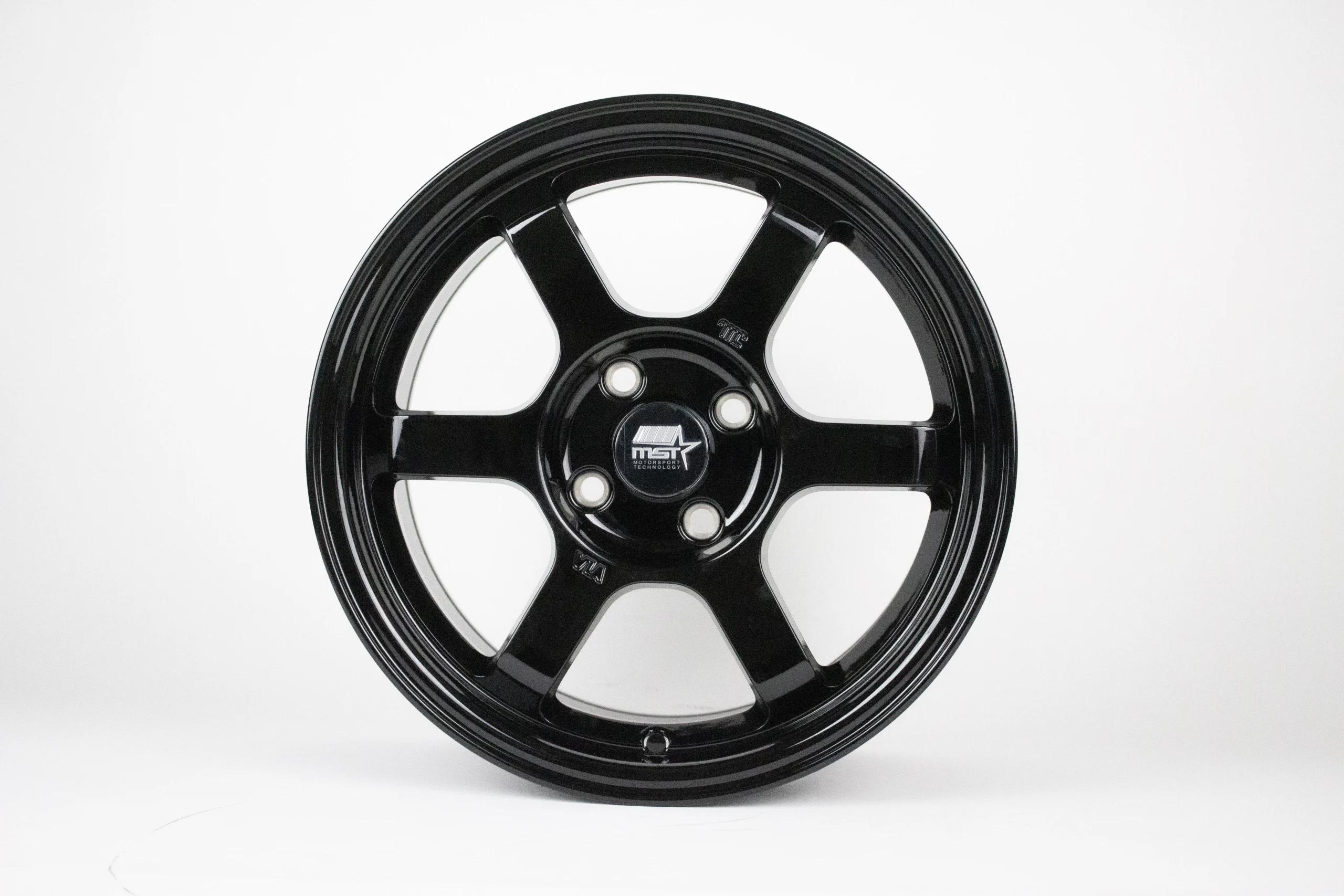 Time Attack - Glossy Black - 15x8.0 4x100 Offset +35