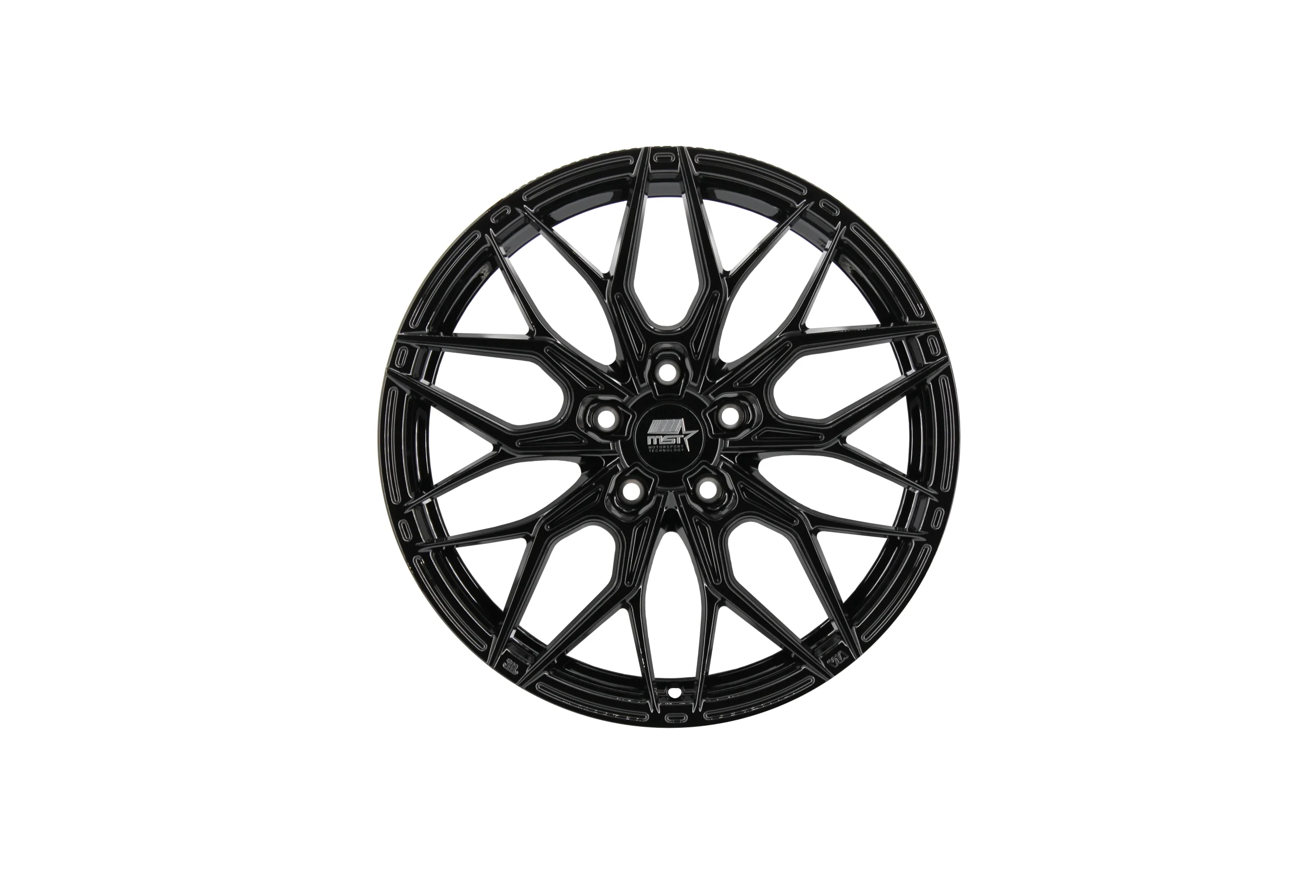 MT02 - Glossy Black - 18x8.5 5x114.3 Offset +35