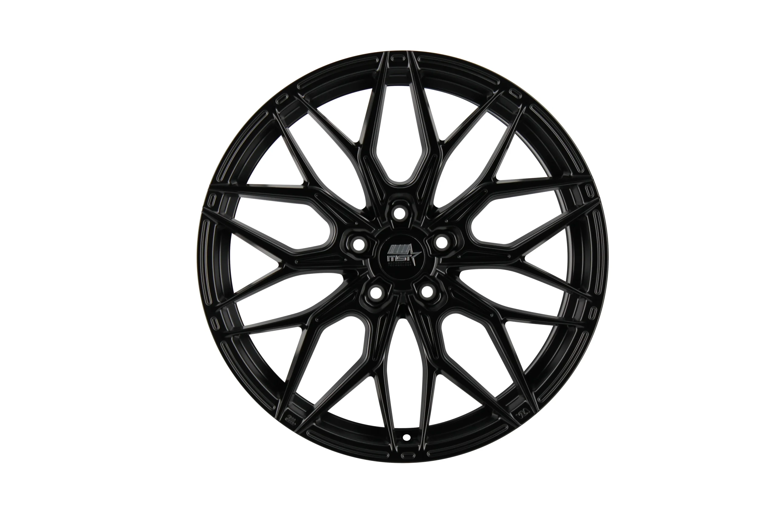 MT02 - Matte Black - 19x9.5 5x114.3 Offset +38