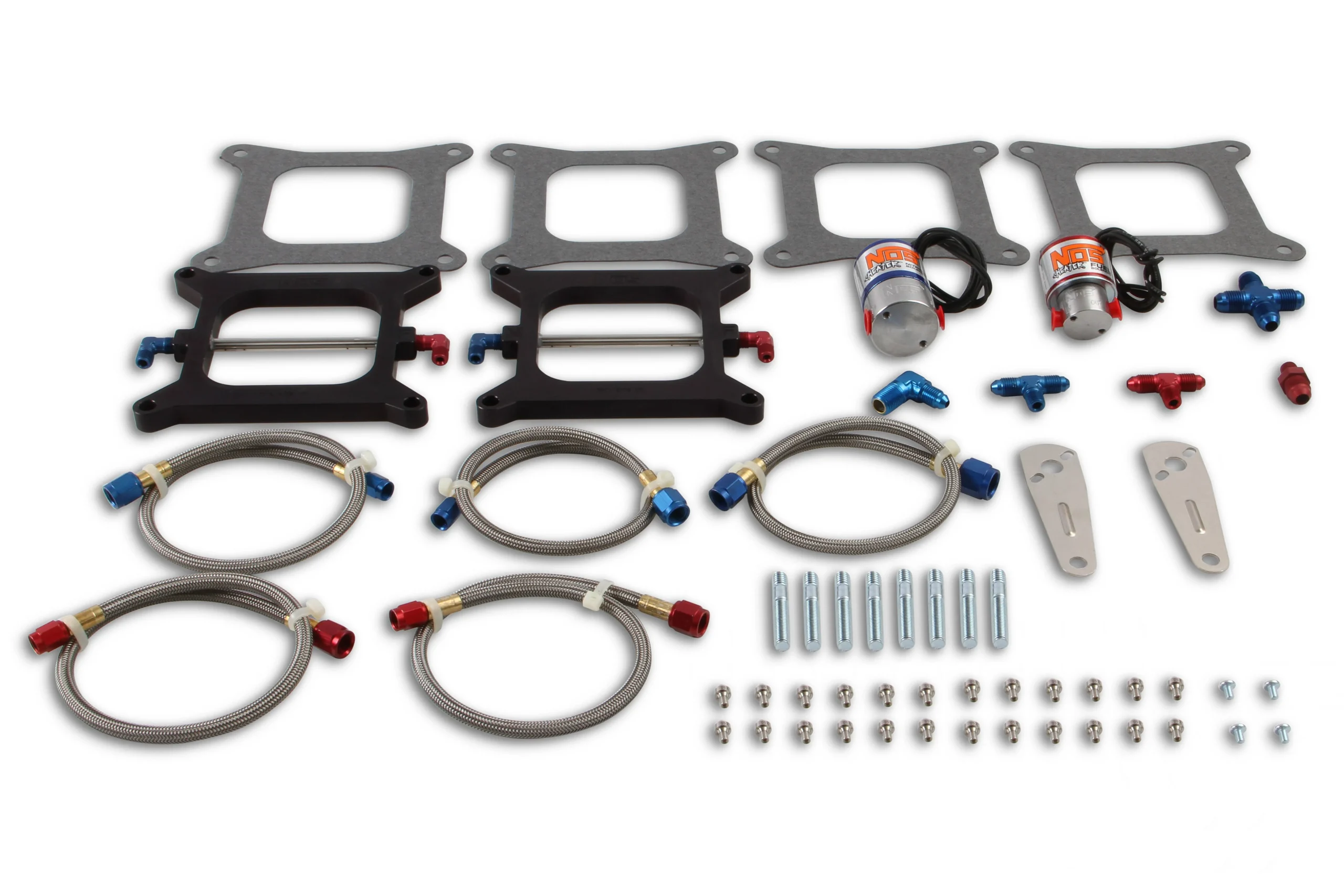 NOS Pro-Shot Fogger "Upgrade Kit" Cheater Nitrous System-Dual 4150 Holley Flange