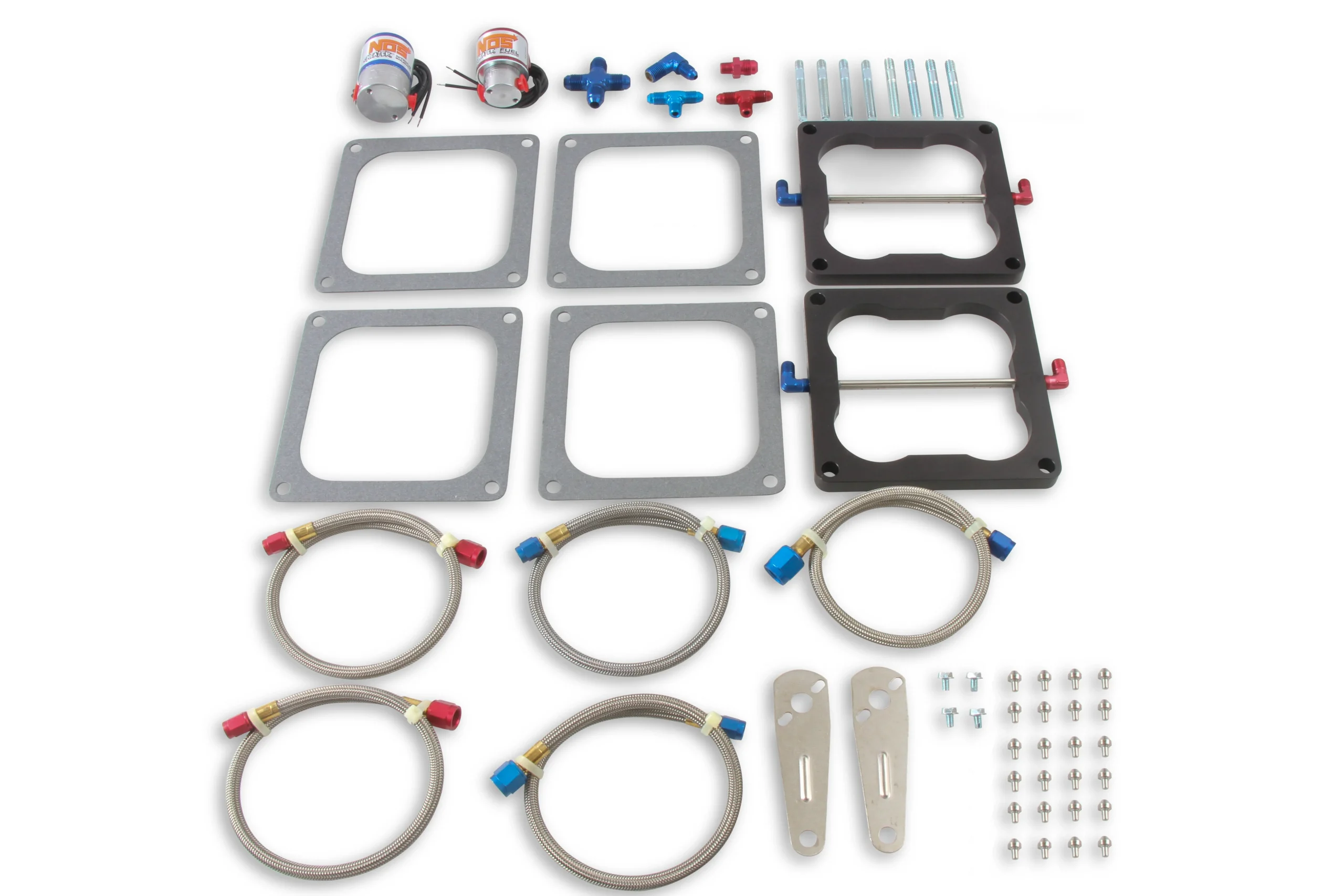 NOS Pro-Shot Fogger "Upgrade Kit"-Cheater Nitrous System,Dual 4500 Holley Flange