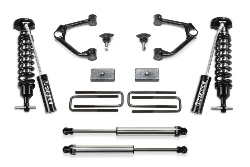 Fabtech 22-23 GM C/K 1500 3in Lift Budget System w/ Dirt Logic 2.5 Resivoir Coilovers