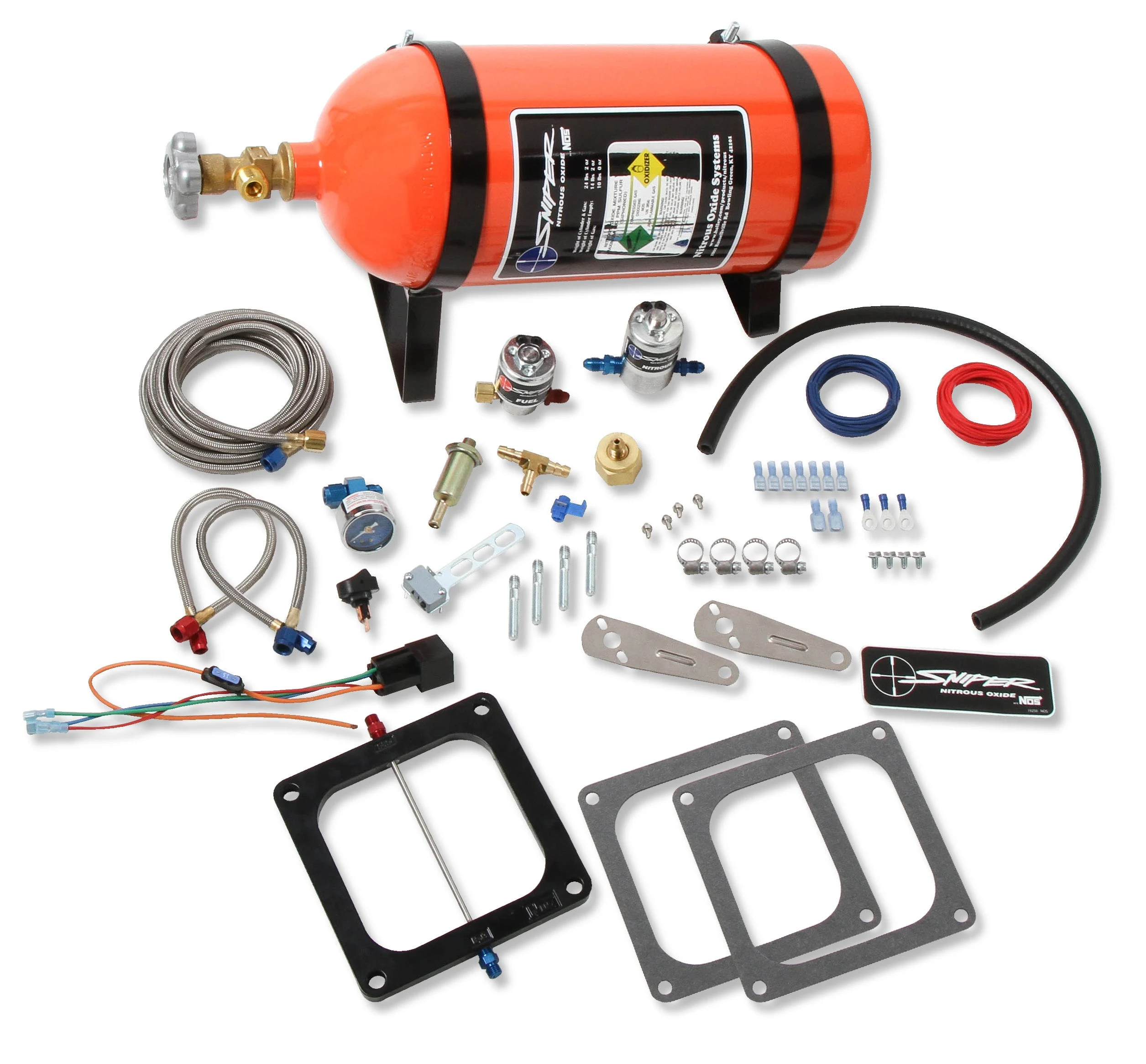 NOS Sniper Wet Nitrous Plate Kit - 4500 Dominator