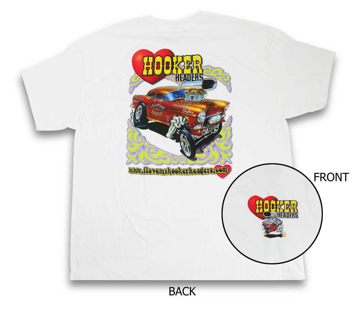 Hooker 10148-LHKR - Headers Retro T-Shirt