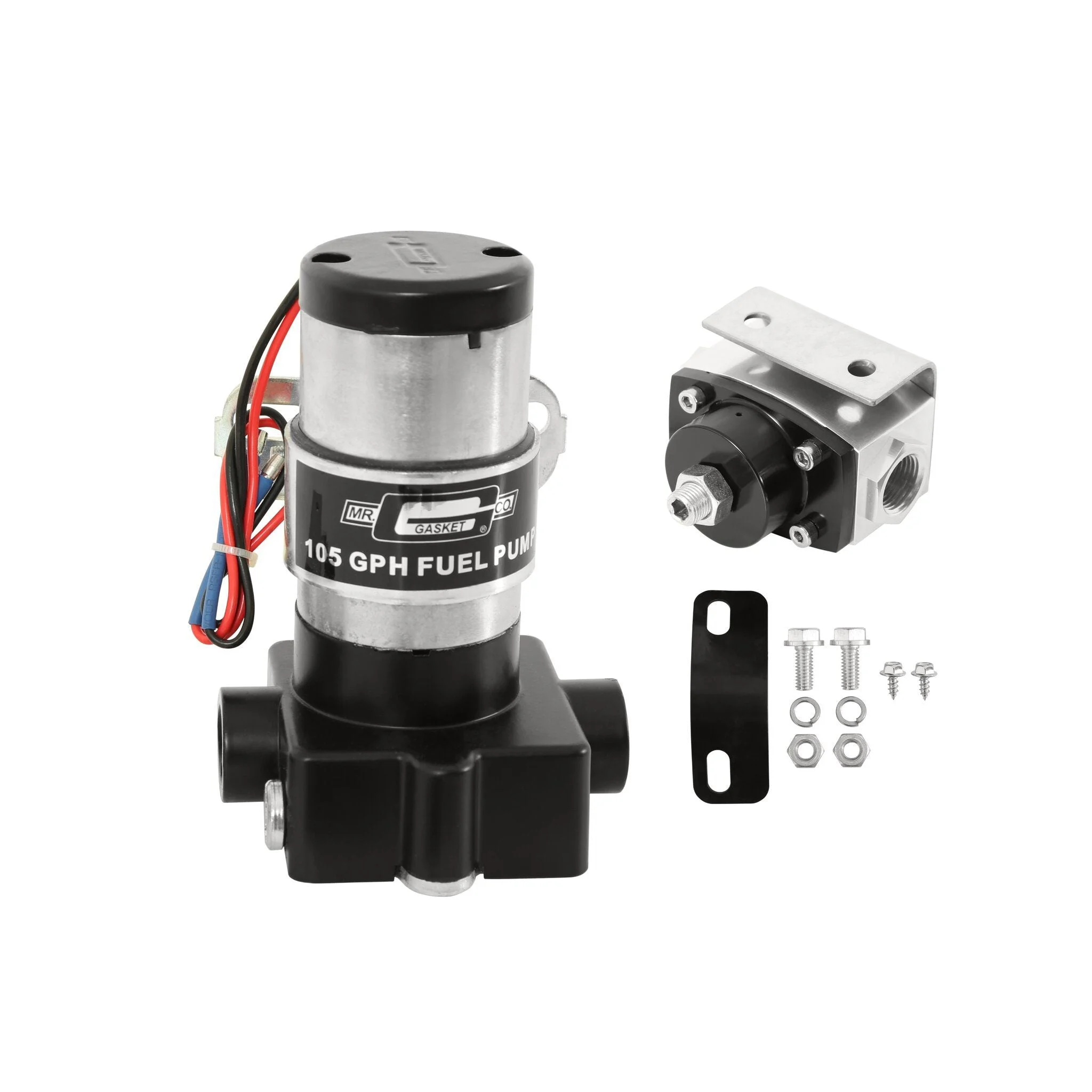 Mr. Gasket 105P - Electric Fuel Pump with Regulator - 105 GPH