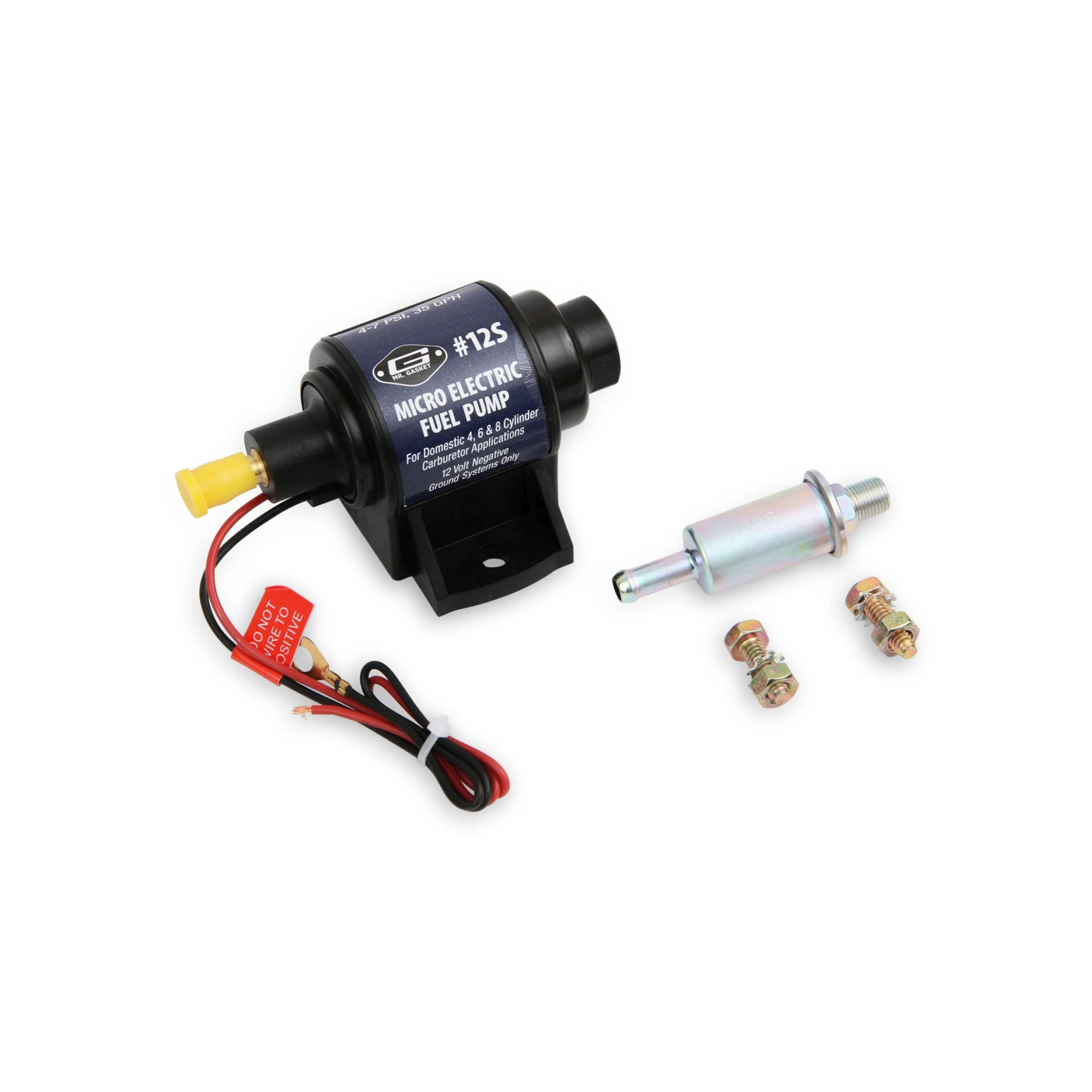 Mr. Gasket 12S - Micro Electric Fuel Pump