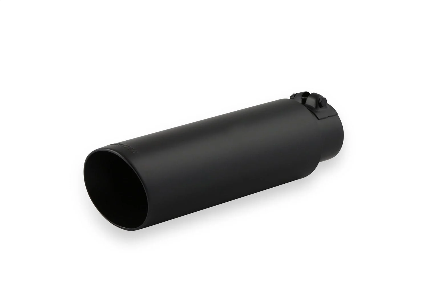 Flowmaster 15397B - Exhaust Tip - 2.50 in. Black Angle Cut - Clamp On