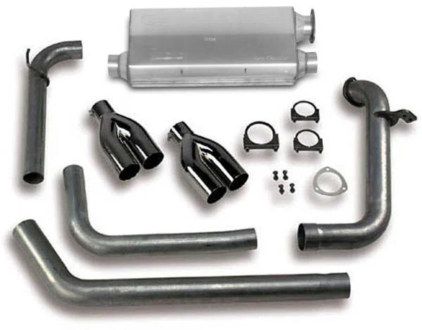 Hooker 16811HKR - Super Competition Cat-Back System