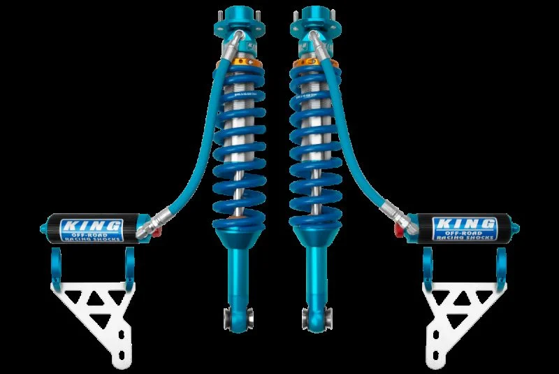 King Shocks 25700-429A - 2019+ Ford Ranger Raptor 2.5 IBP Front Coilovers w/ RR & Comp Adj. - Pair