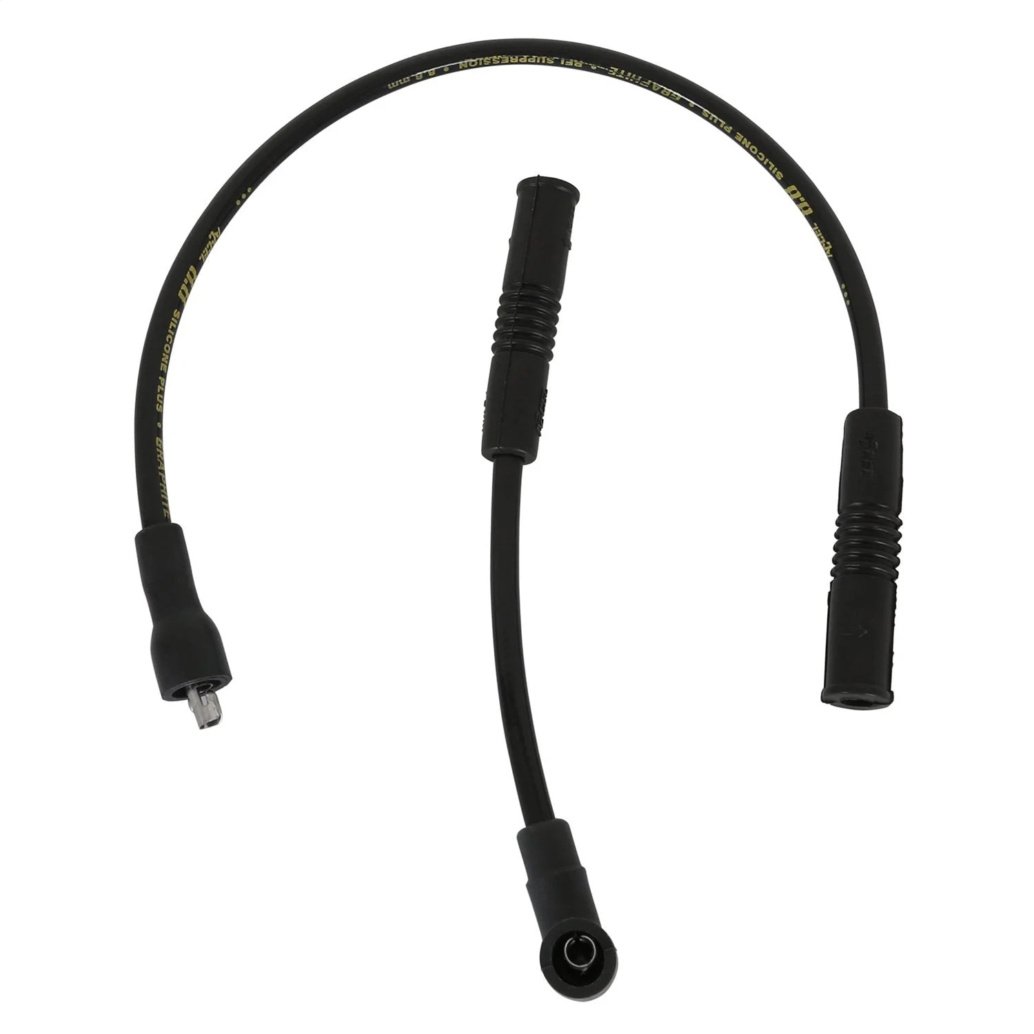 ACCEL 172086K - Custom Wire Set - 86-06 Sportster XL Models - 8.8mm - Spiral Core - Black