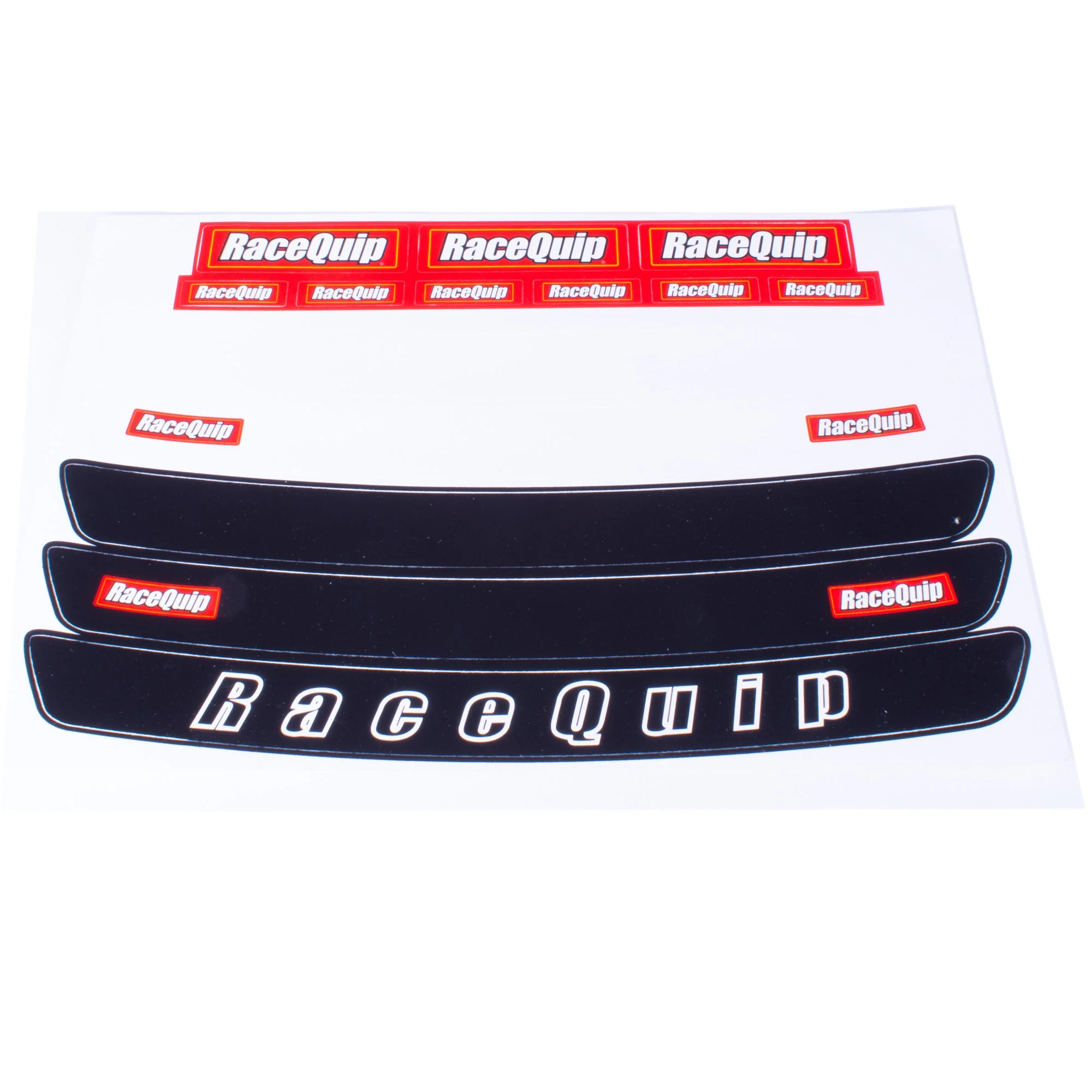 Racequip 200111RQP - Helmet Visor Strip Decal Sheet