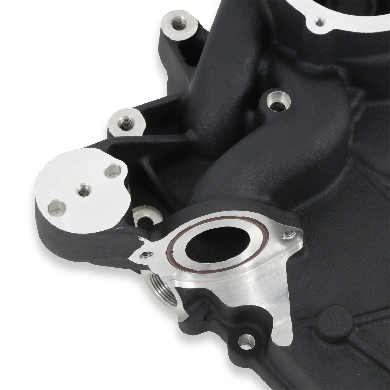 Holley 97-418 - Timing Cover - Ford 7.3L Godzilla - Black