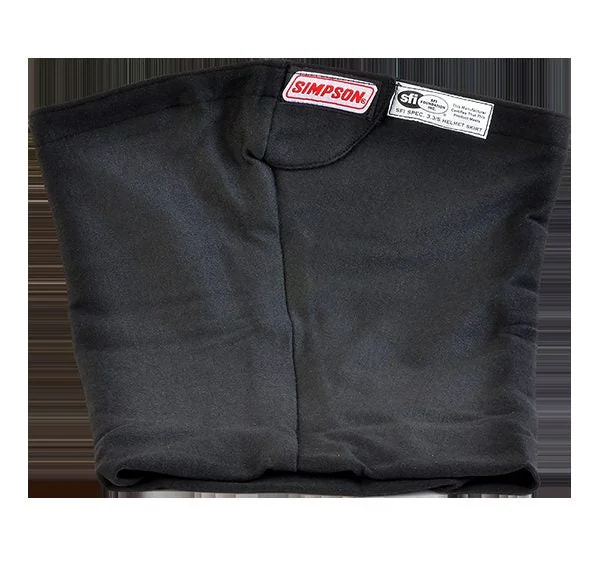 Simpson Safety 23013BK - Simpson Racing Nomex Helmet Skirt