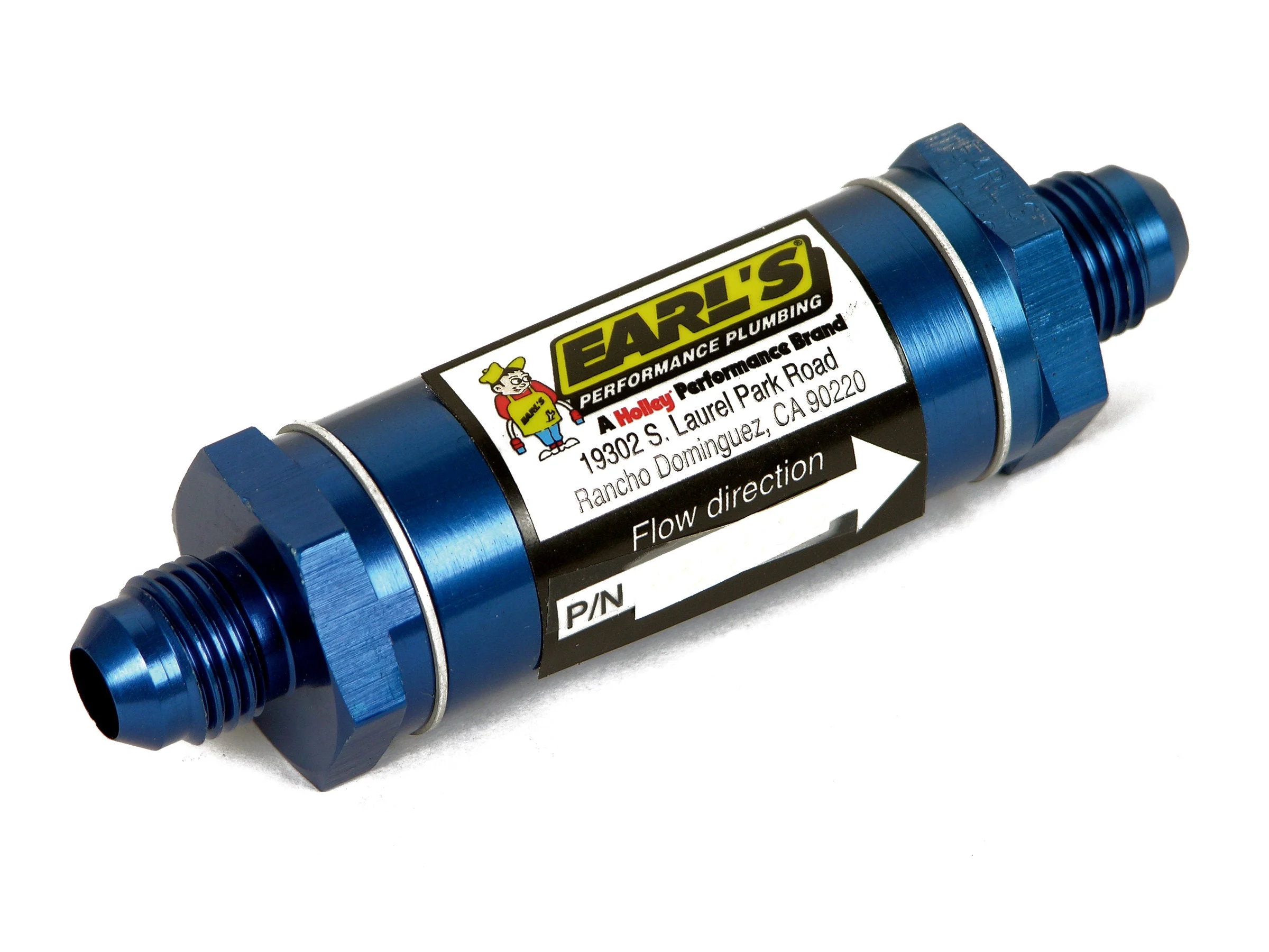 Earl's Performance 230304ERL - Aluminum In-Line Oil Filter