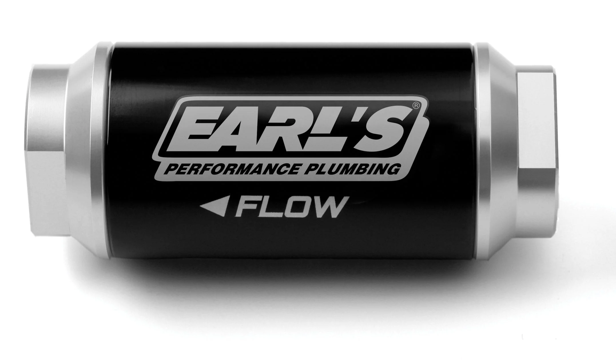 Earl's Performance 230616ERL - Billet Aluminum In-Line Fuel Filter