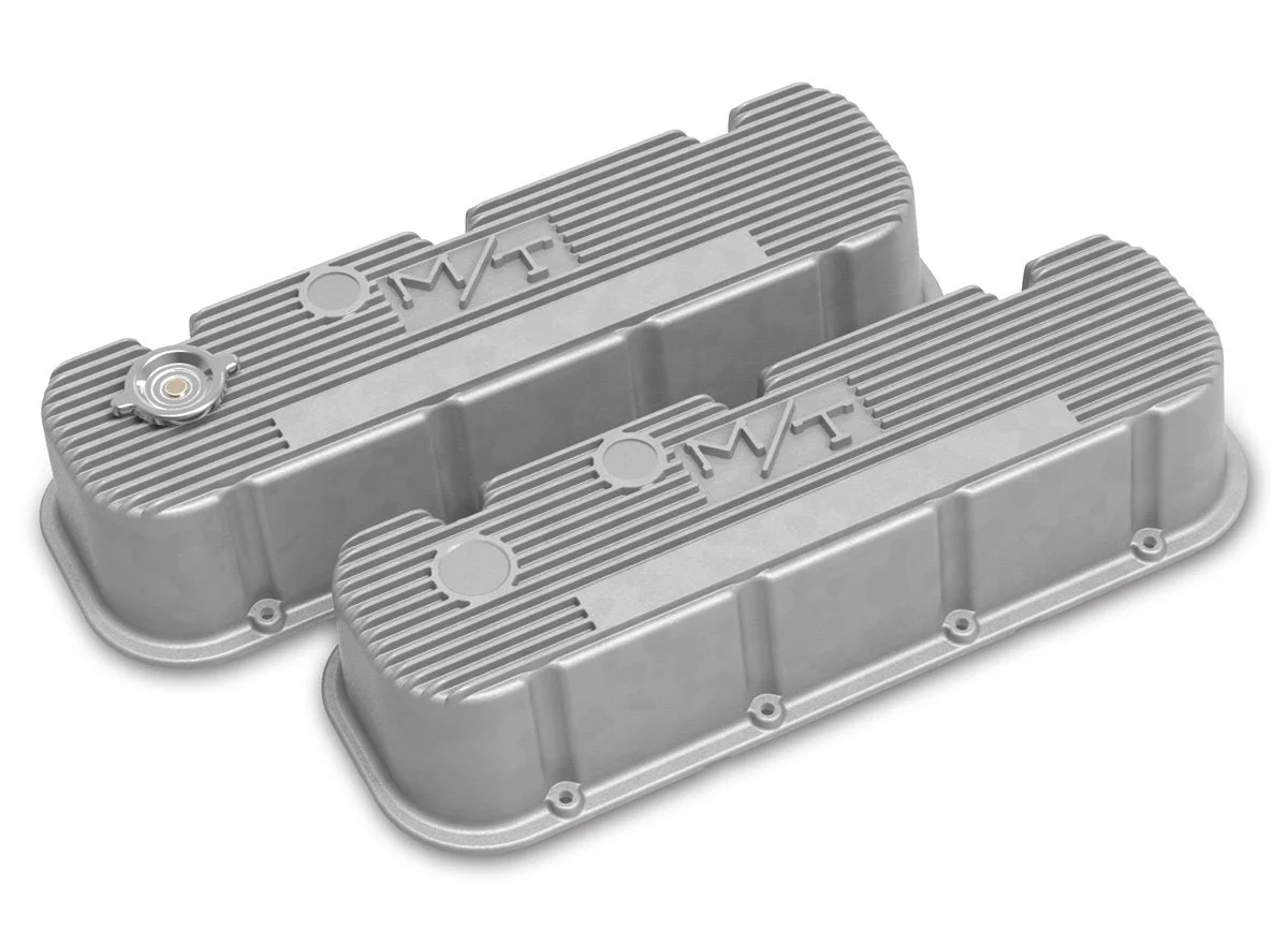 Holley 241-150 - M/T Retro Aluminum Valve Covers