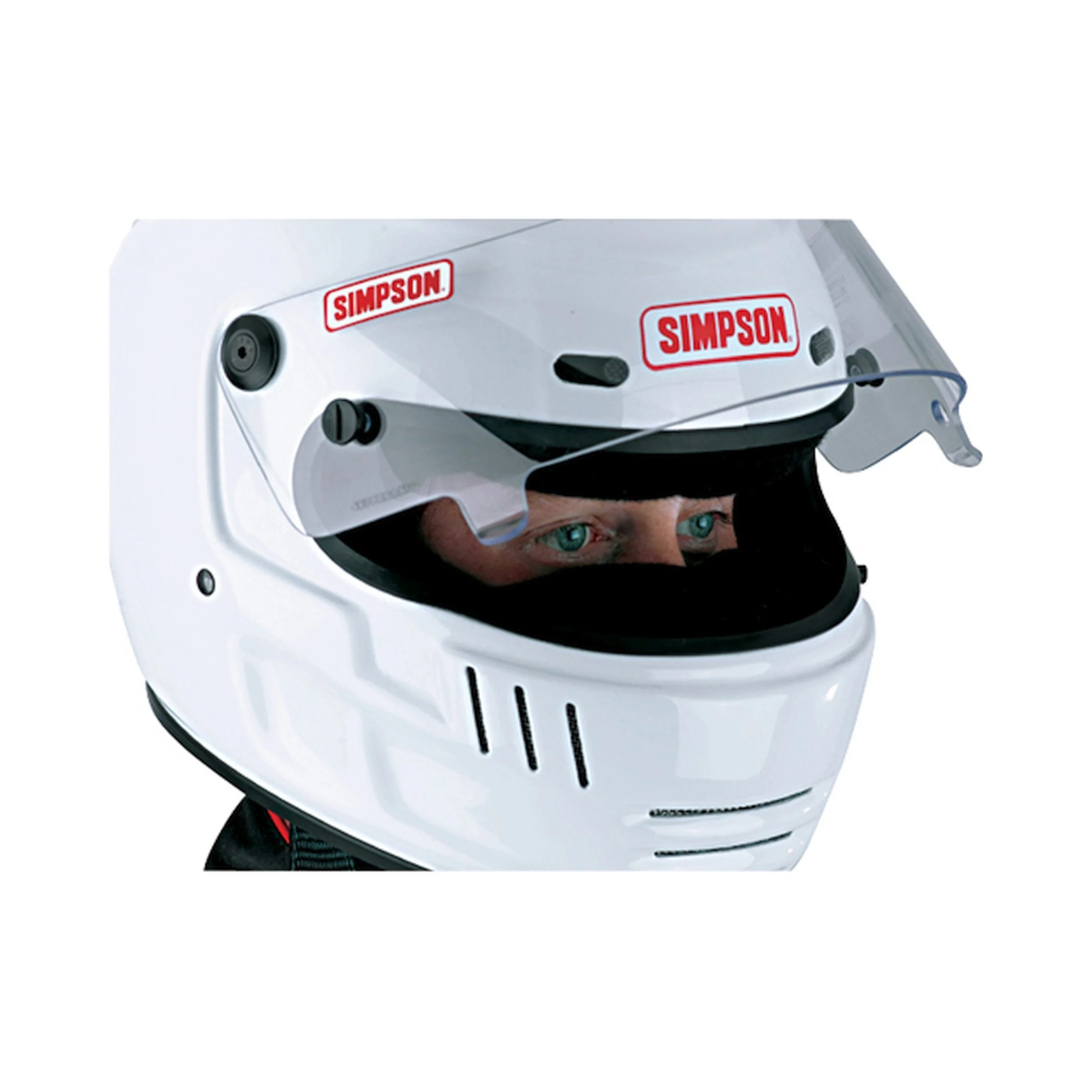 Simpson Safety 97022 - Simpson Racing Breath Deflector