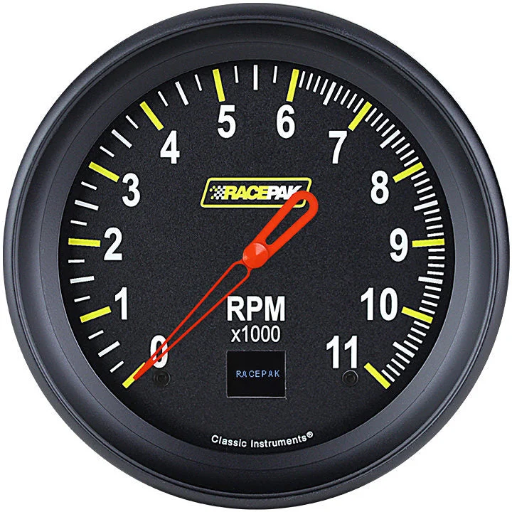 Classic Instruments 250-CI-071BB - 4 5/8" tach Black, BPF
