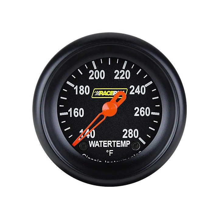 Classic Instruments 250-CI-126BB - 2 1/8" Standard Temp Black, BPF