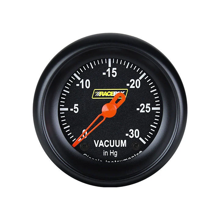 Classic Instruments 250-CI-140BB - 2 1/8" Vac 30 in Hg Black, BPF