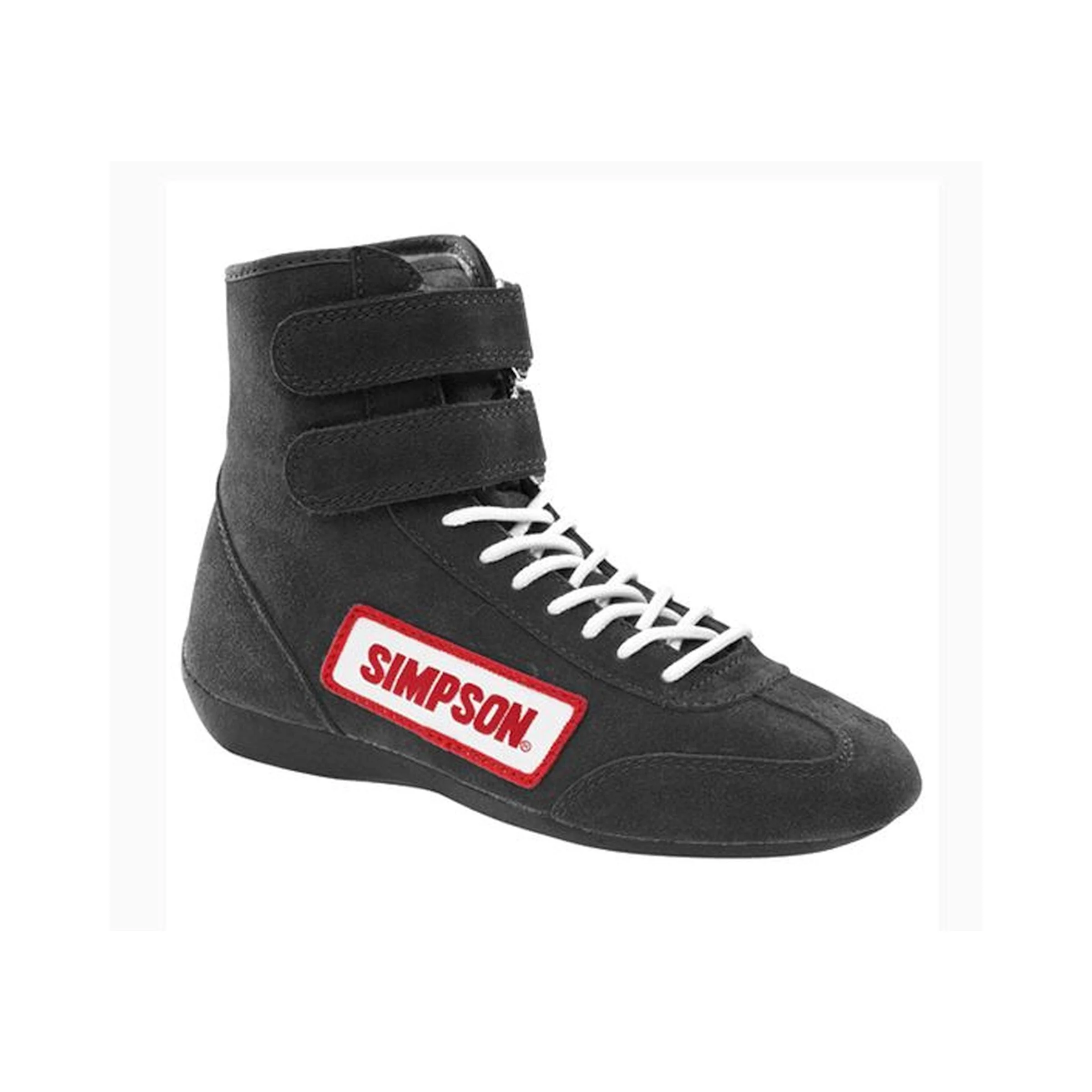 Simpson Safety 28140BK - Simpson Racing Hightop Shoes