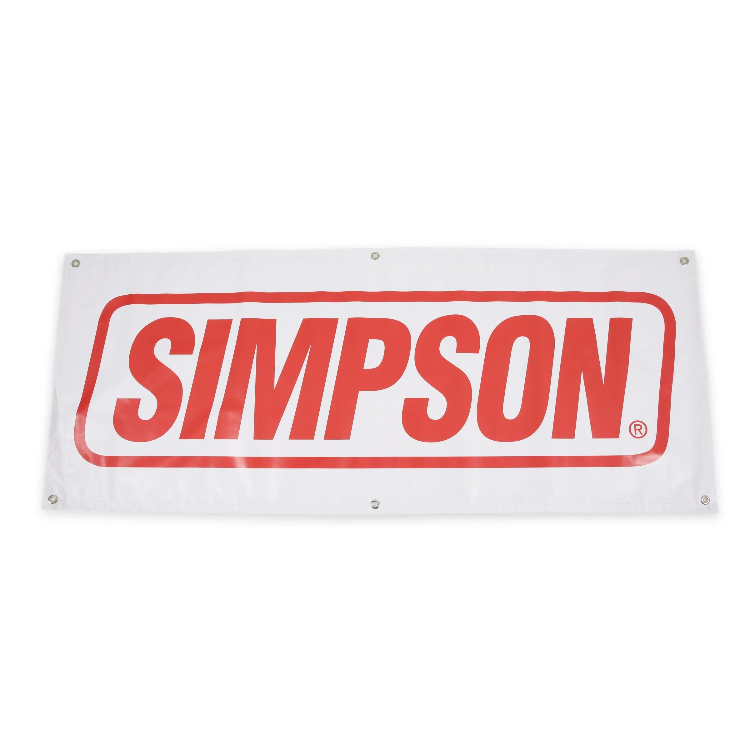 Simpson Safety BANNERS - SIMPSON BANNER 3 FT X 6 FT WHITE