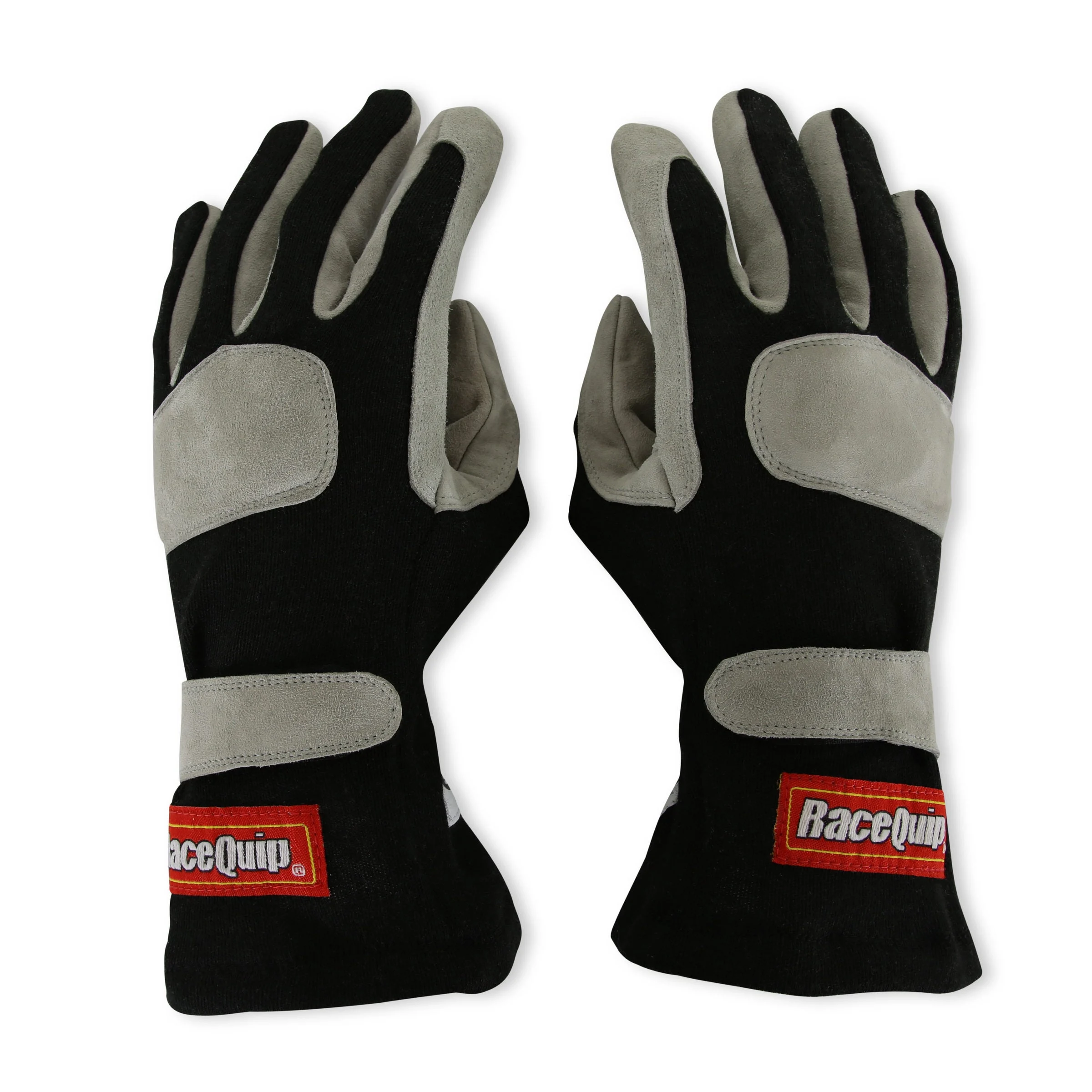 Racequip 351002RQP - SFI 3.3/1 Black Nomex Race Gloves - Small