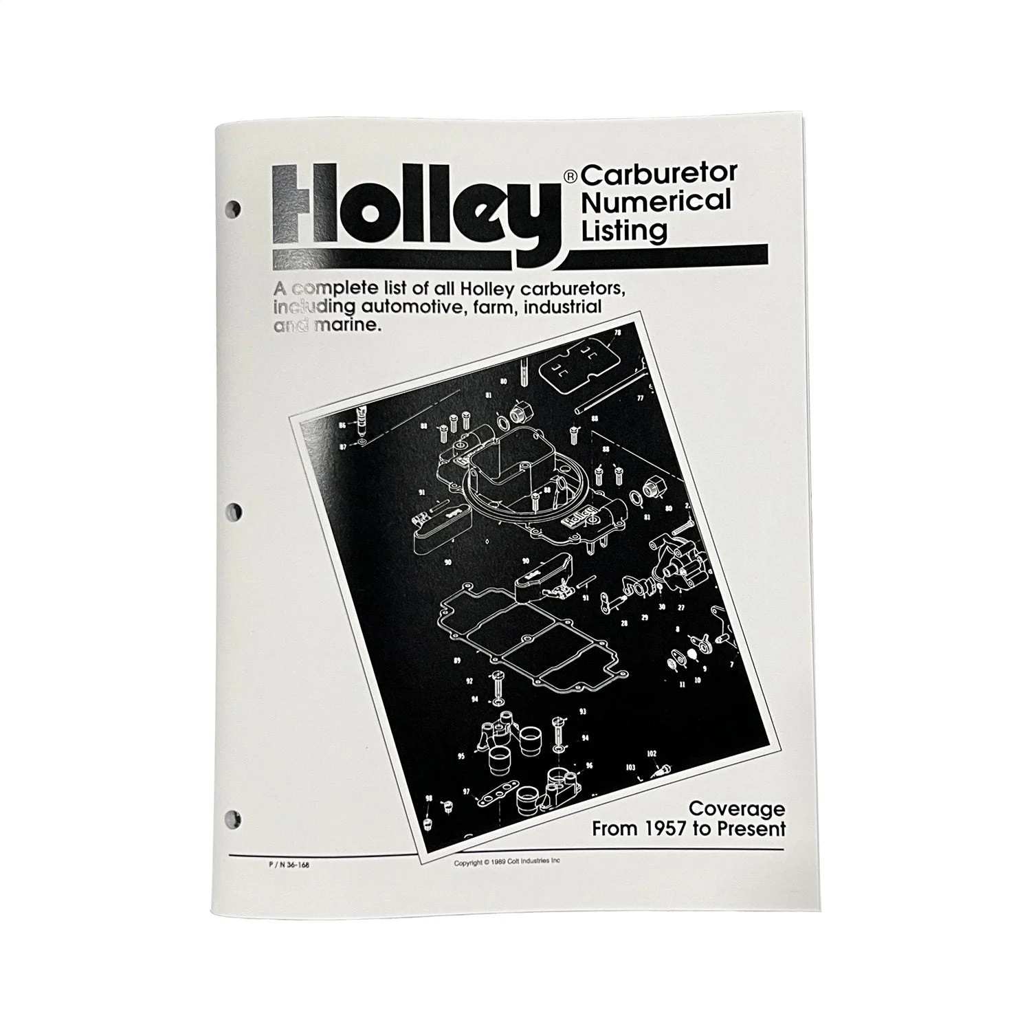 Holley 36-168 - Carburetor Numerical Listing