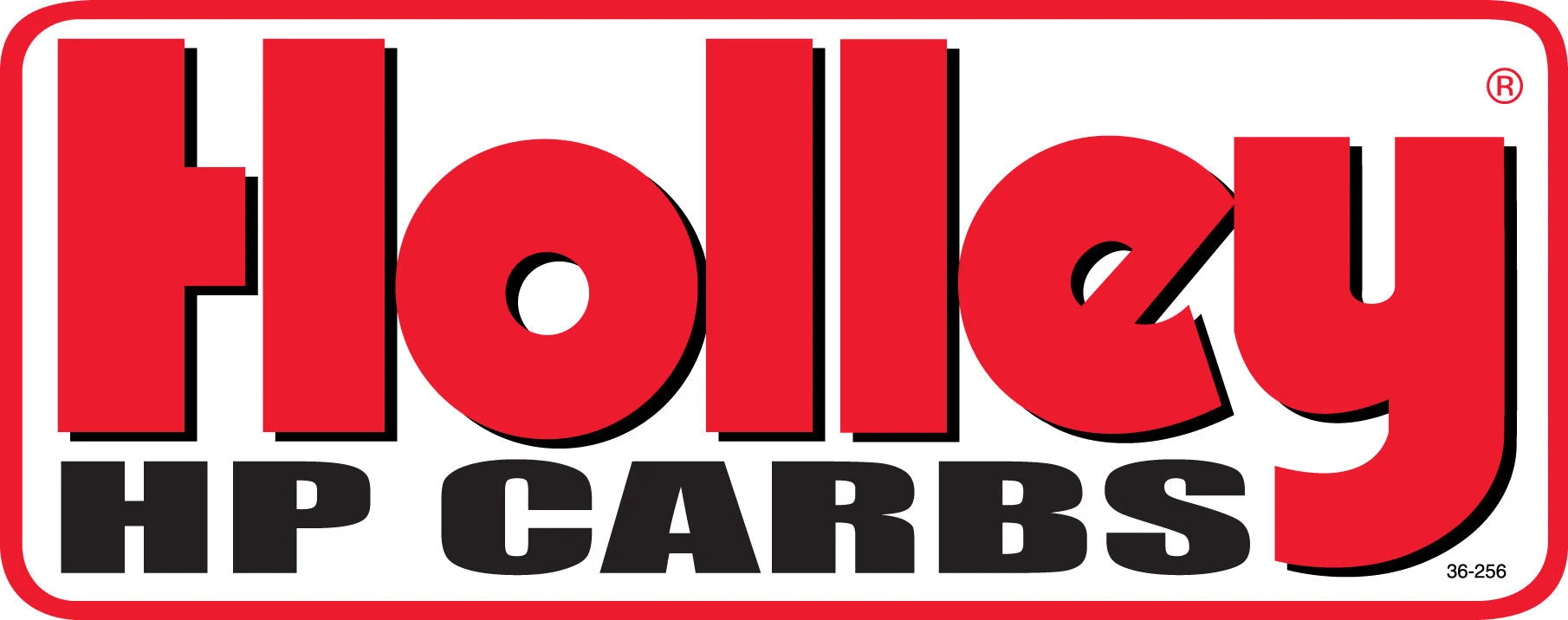 Holley 36-256 - HP Carbs Decal