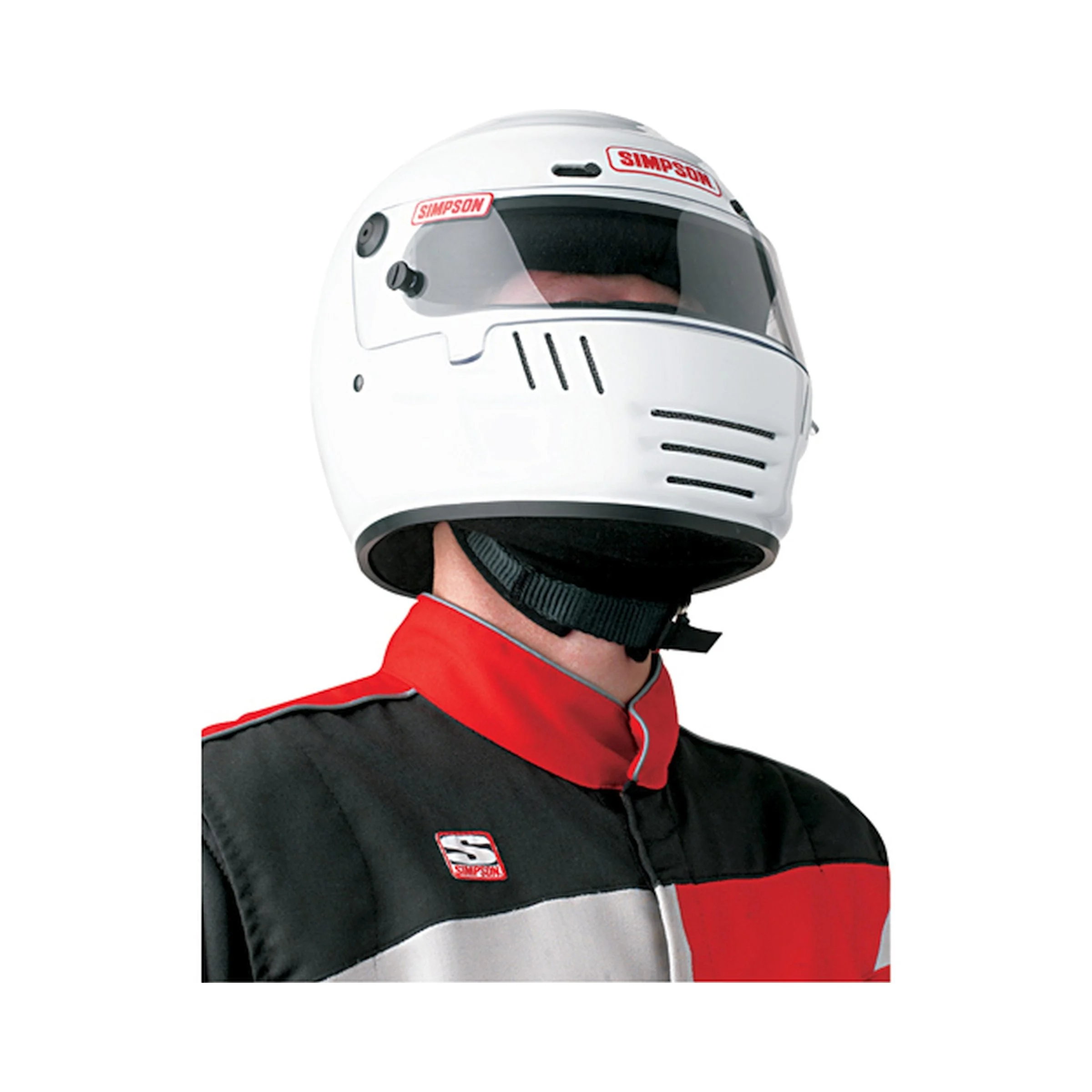 Simpson Safety 97015 - Simpson Racing Chin Flap