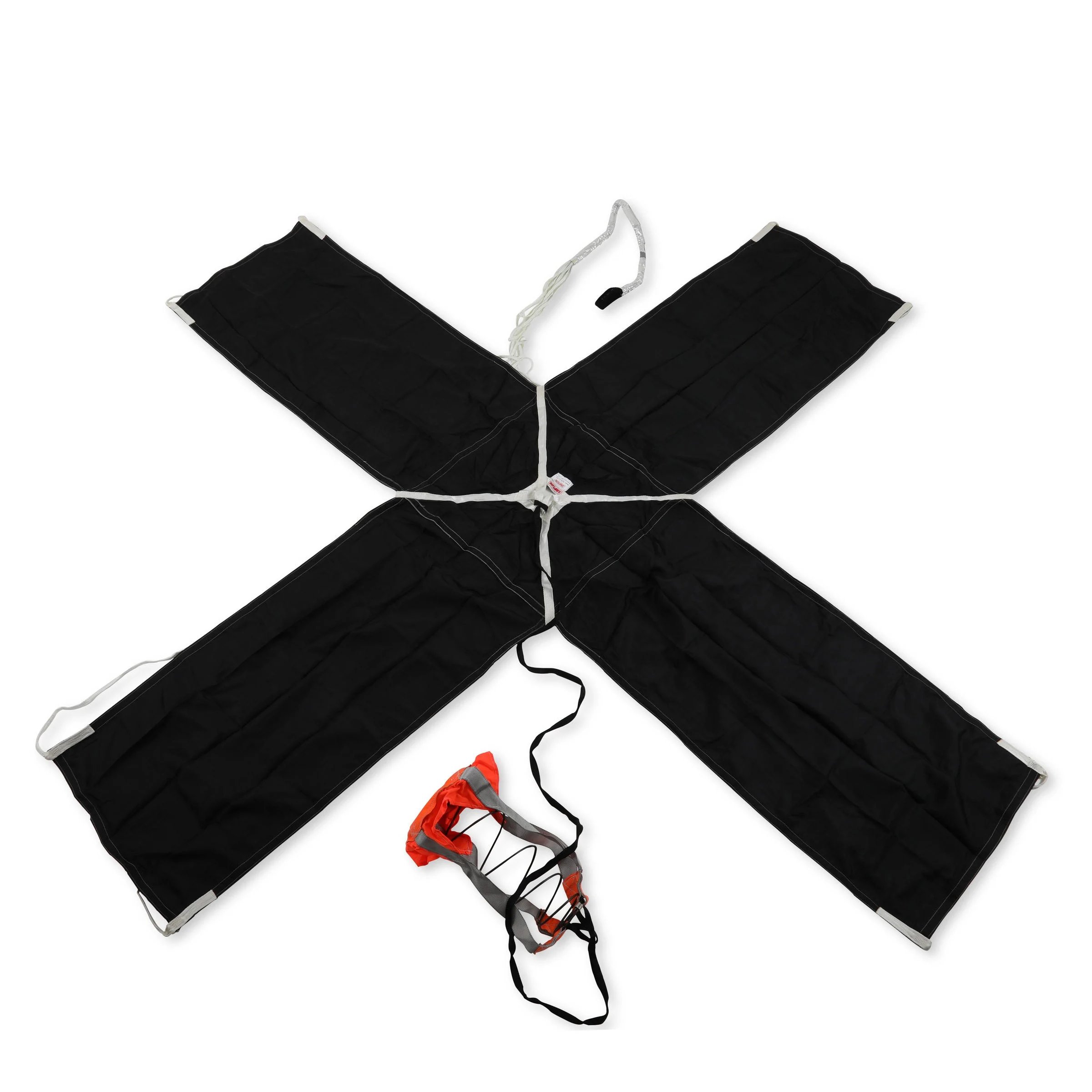Simpson Safety 42080BK - Simpson Racing Black JR Comp parachute