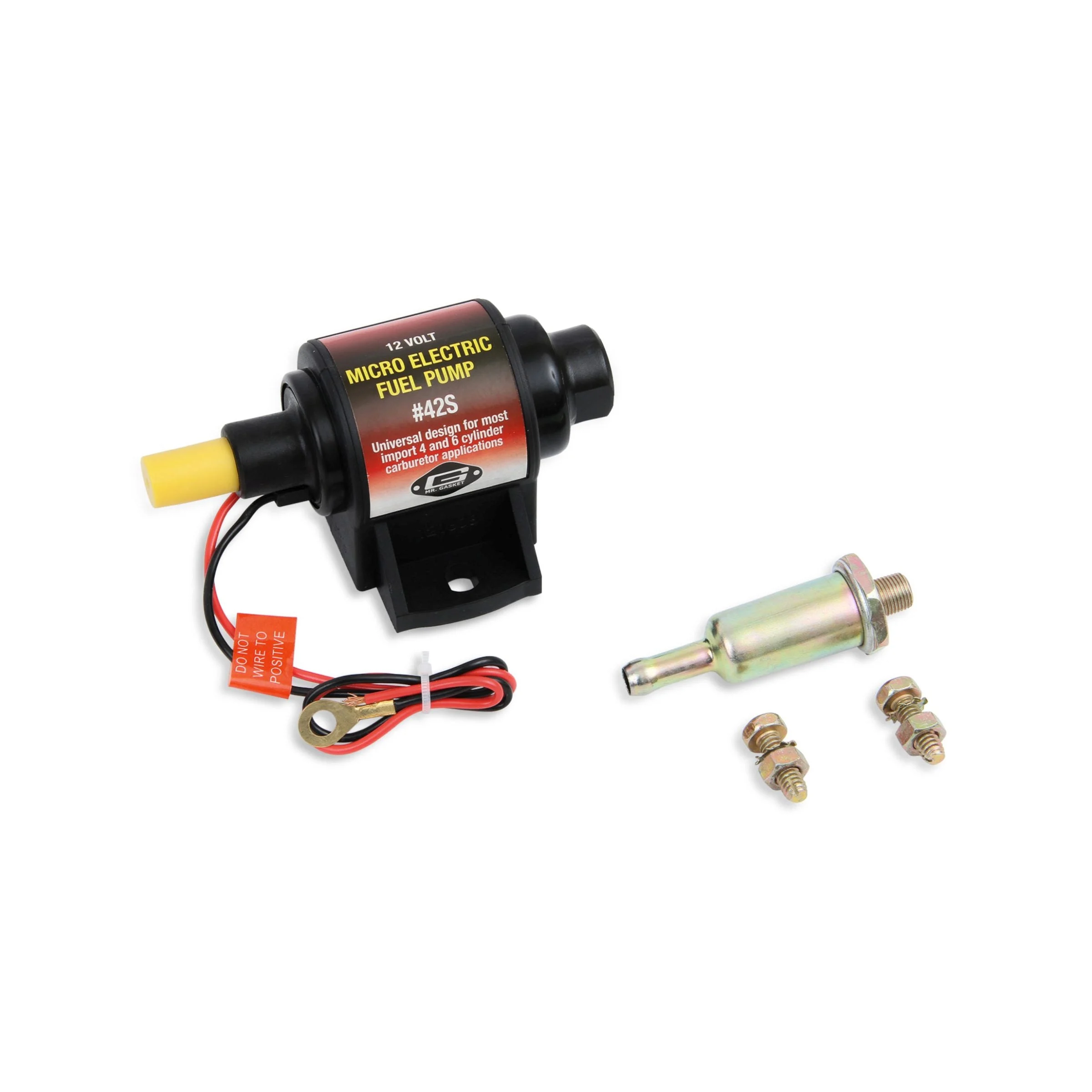 Mr. Gasket 42S - Micro Electric Fuel Pump