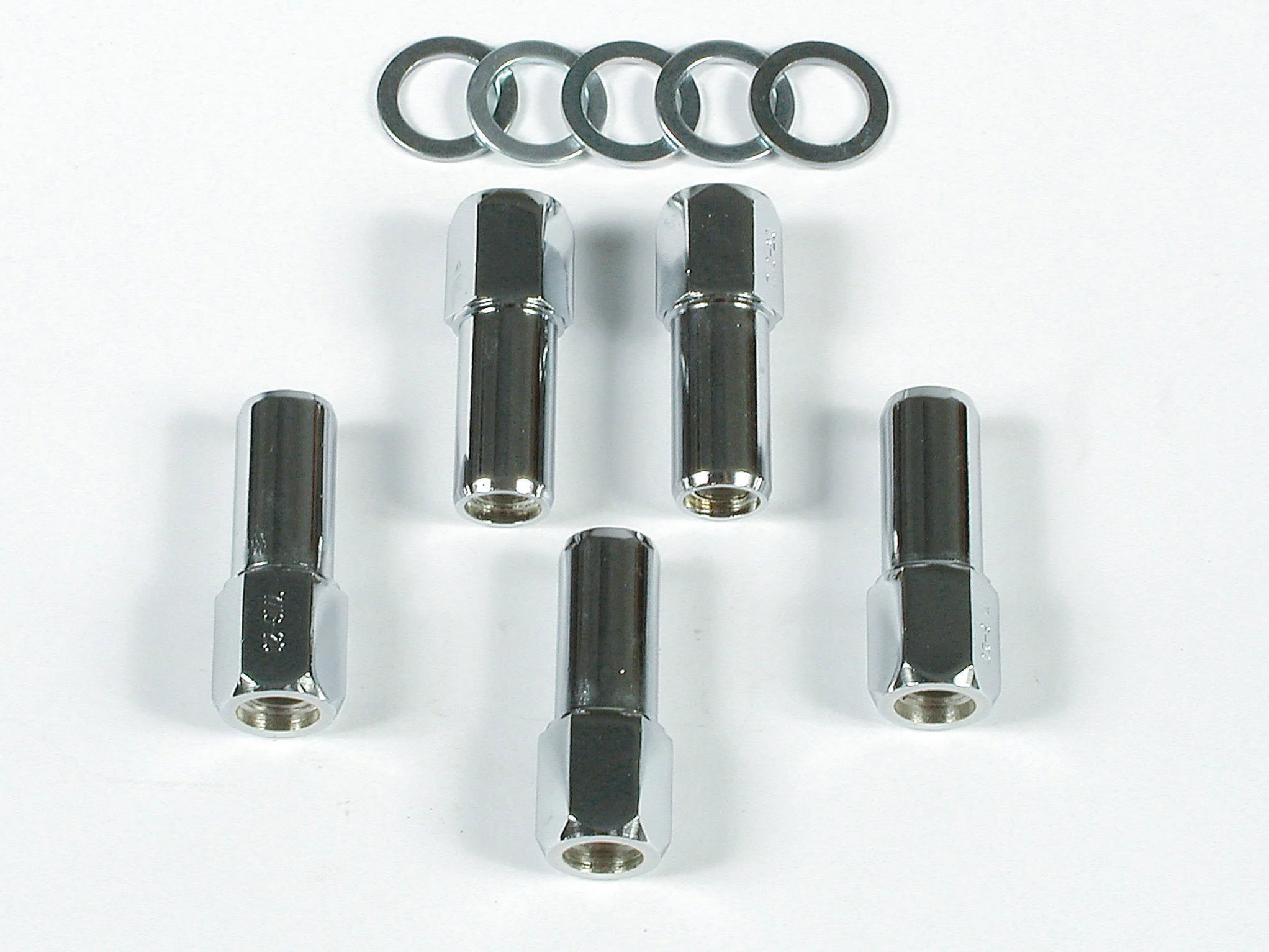 Mr. Gasket 4305 - Competition Open End Style Lug Nuts - Set Of 5