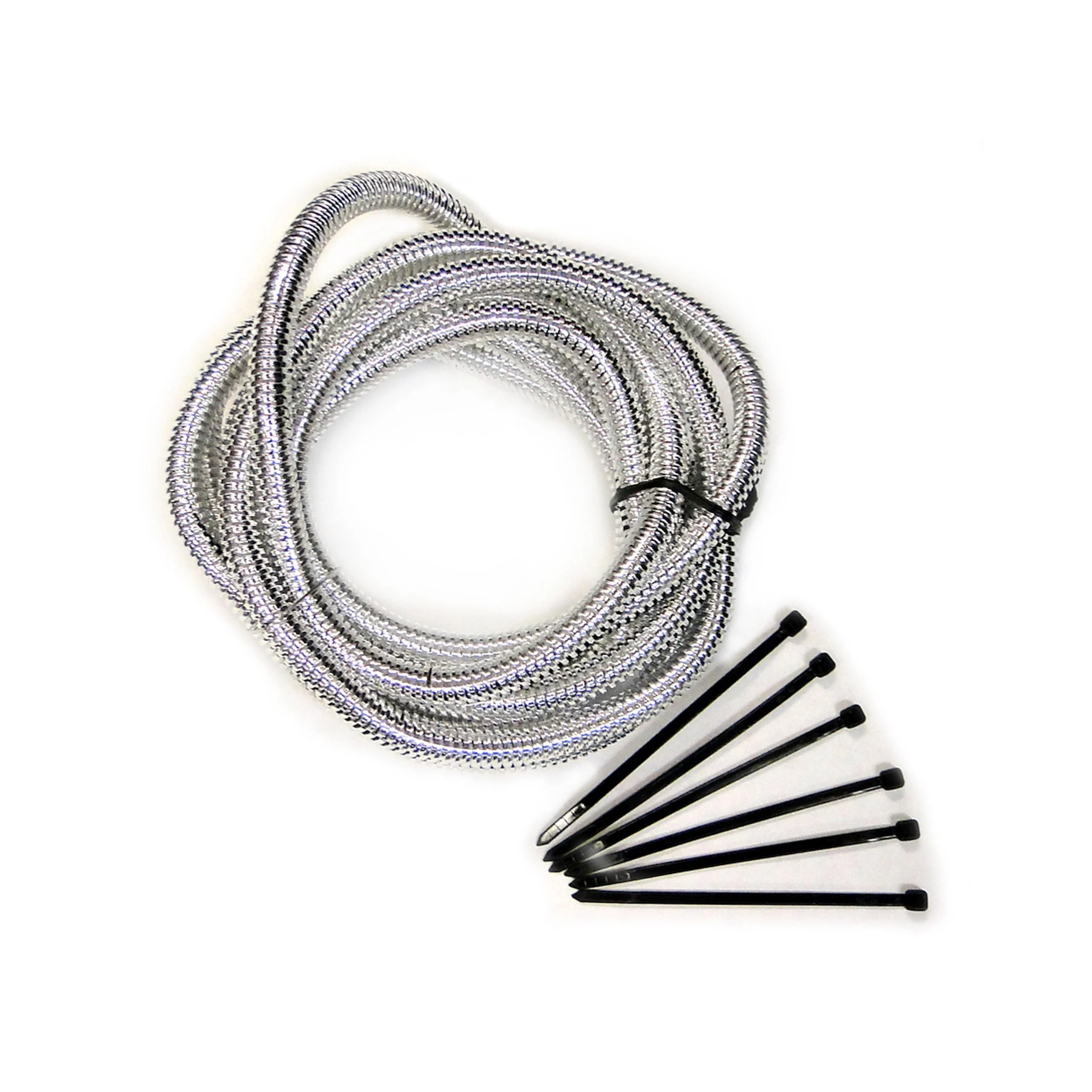 Mr. Gasket 4522 - Chrome Split Loom Tubing