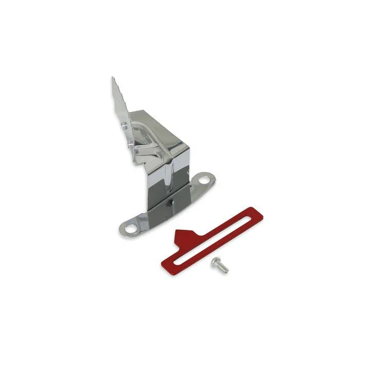 Mr. Gasket 4598 - Timing Tab With Adjustable Pointer - Chrome