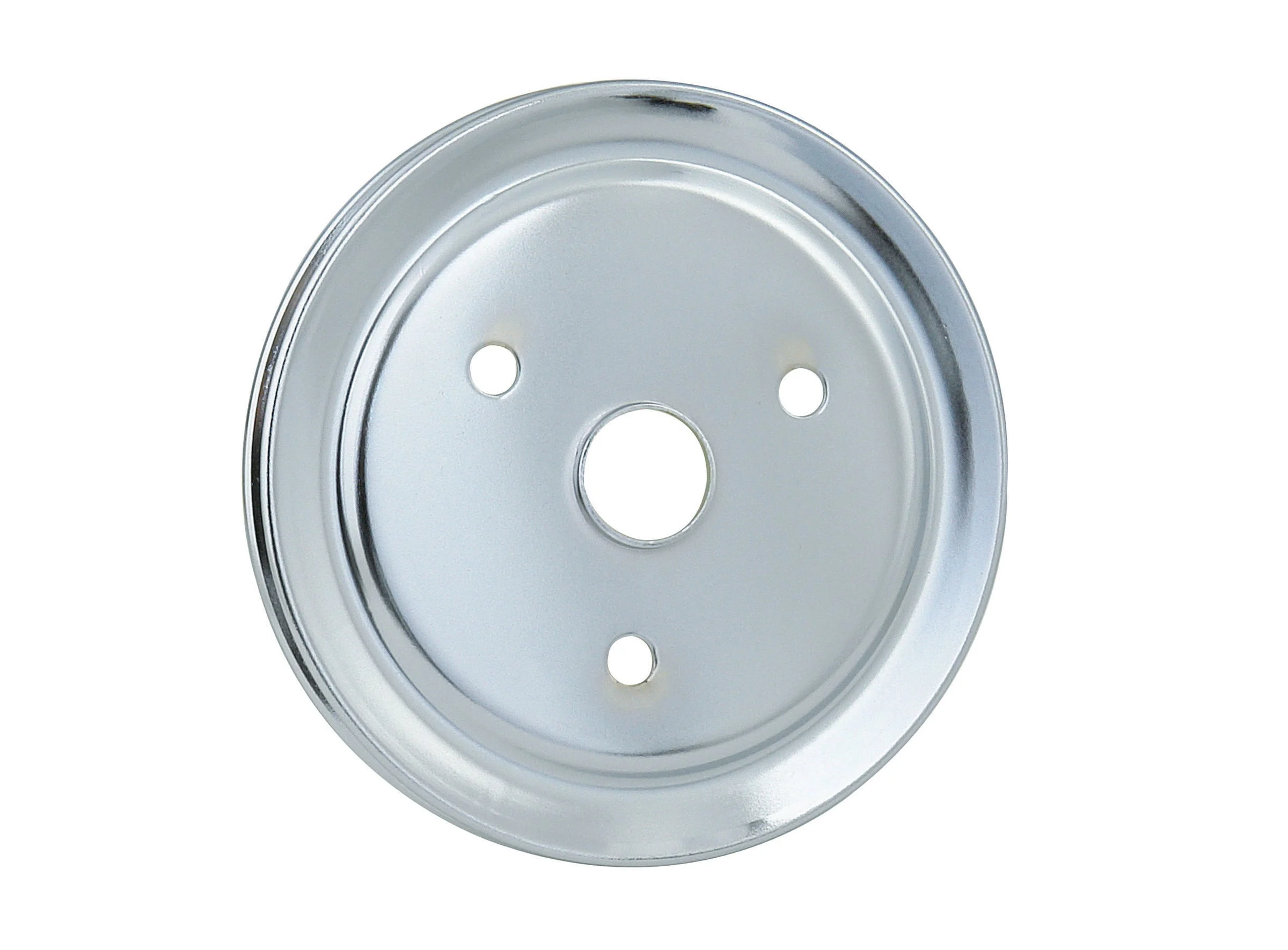 Mr. Gasket 4972 - Chrome Plated Steel Crankshaft Pulley