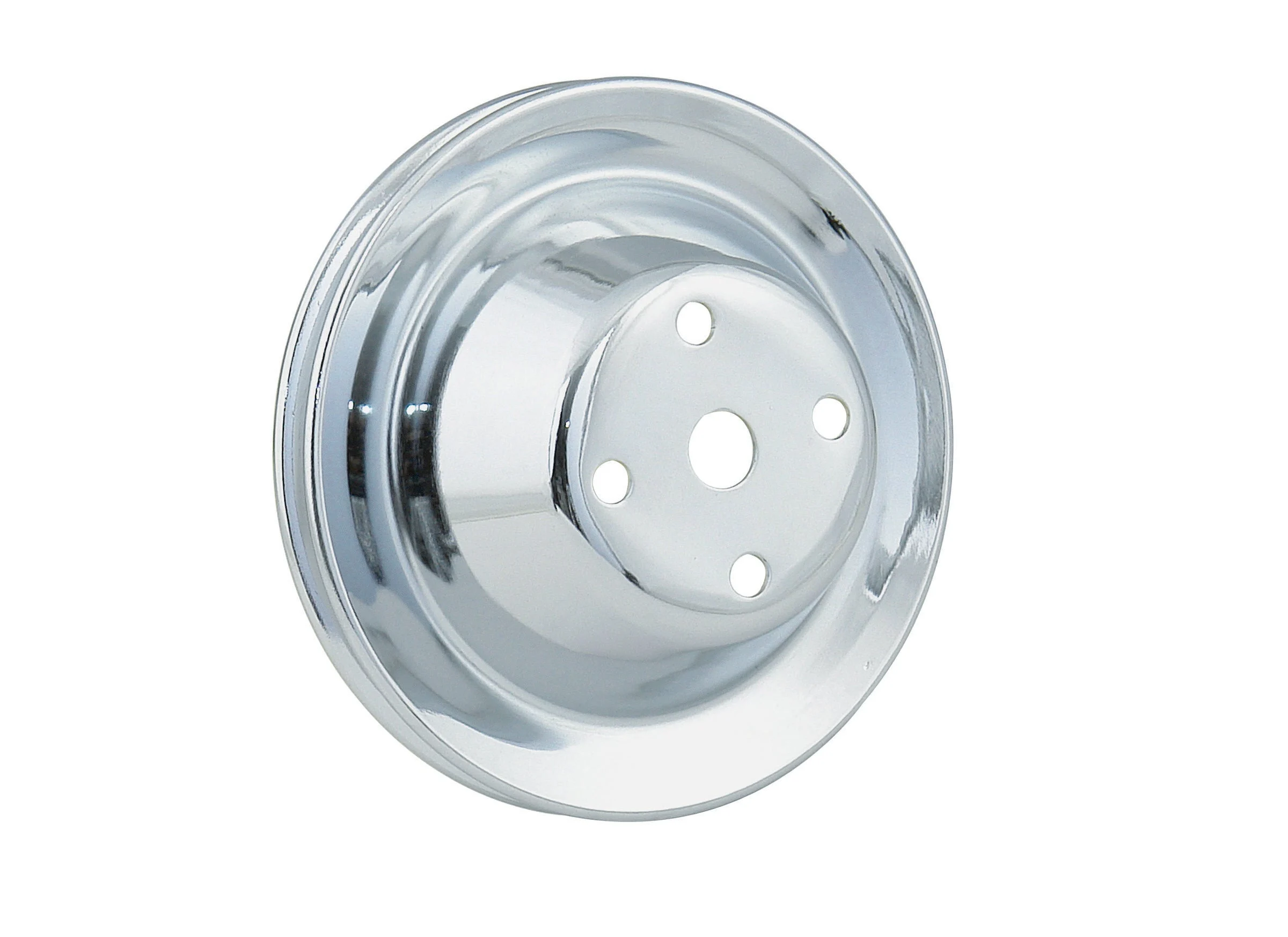 Mr. Gasket 8826 - Chrome Plated Steel Water Pump Pulley