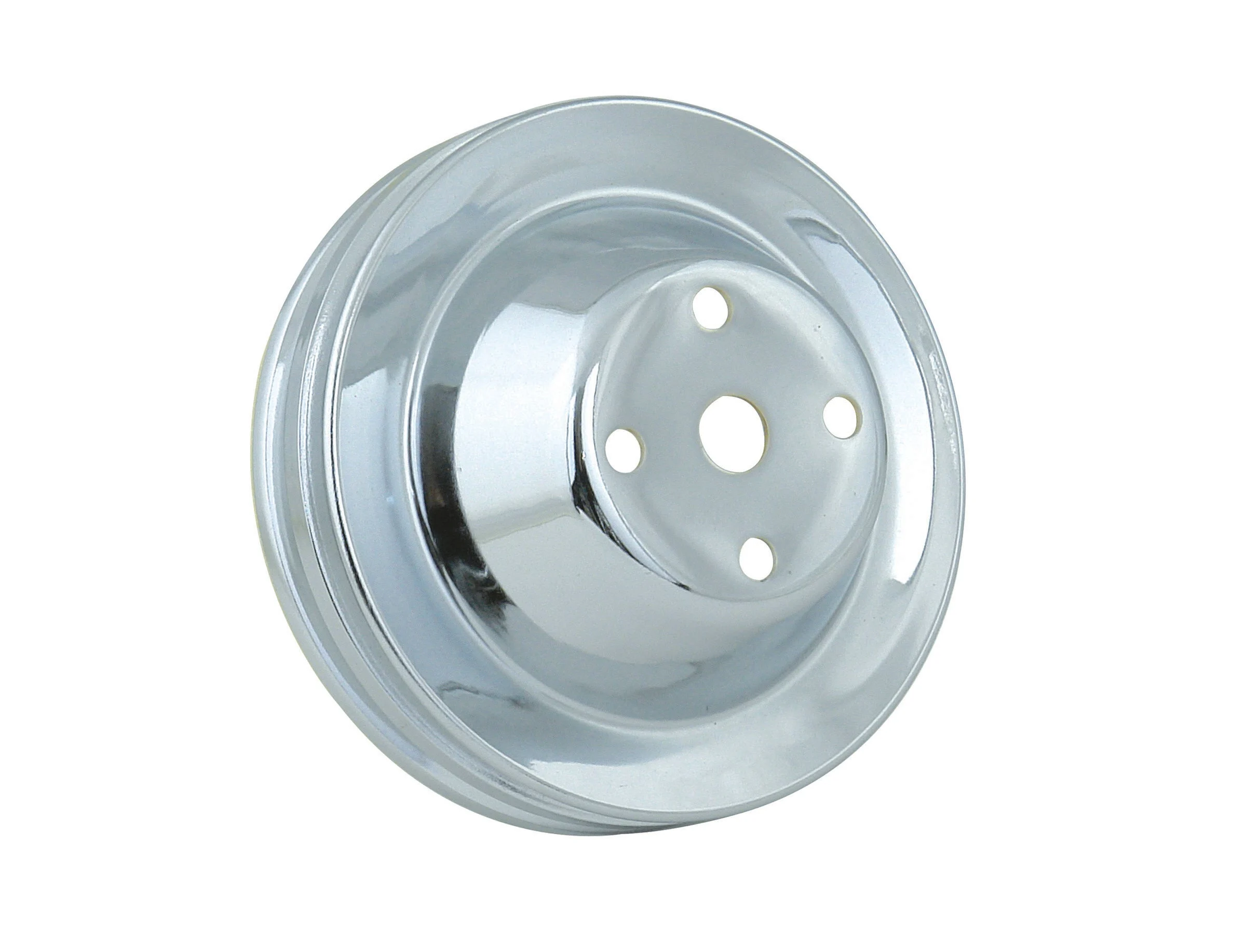 Mr. Gasket 4975 - Chrome Plated Steel Water Pump Pulley