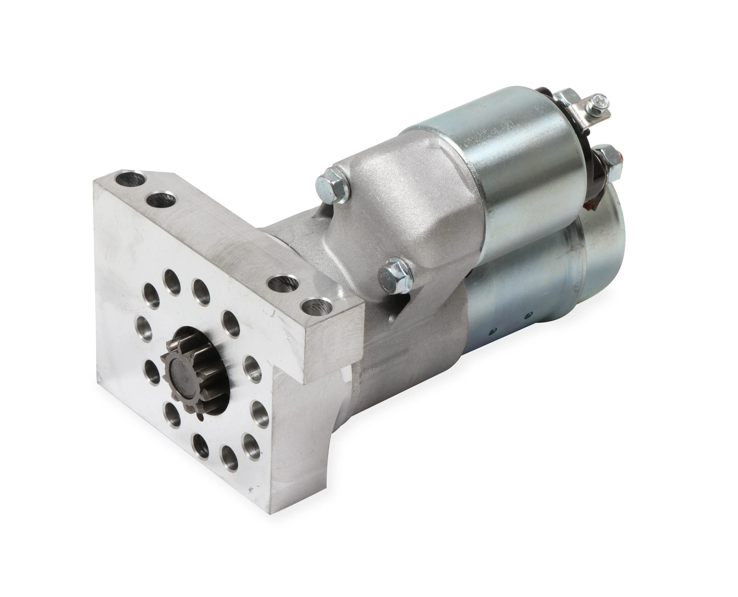 Mr. Gasket 51301ZG - Mini Starter - Chevrolet - Zinc/Natural