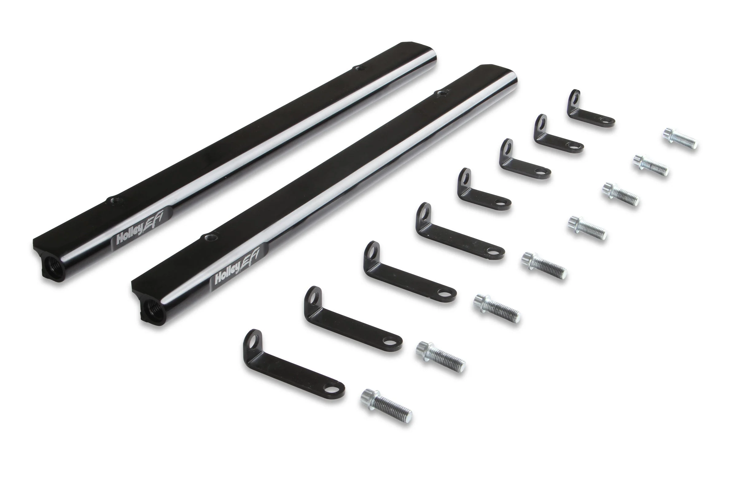 Holley 534-280 - EFI Fuel Rail Kit; For Use w/PN[300-276]  EFI Small Block Ford Intake Manifold;