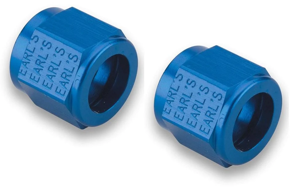 Earl's Performance 581806ERL - Earl's -6 AN Aluminum Tube Nut