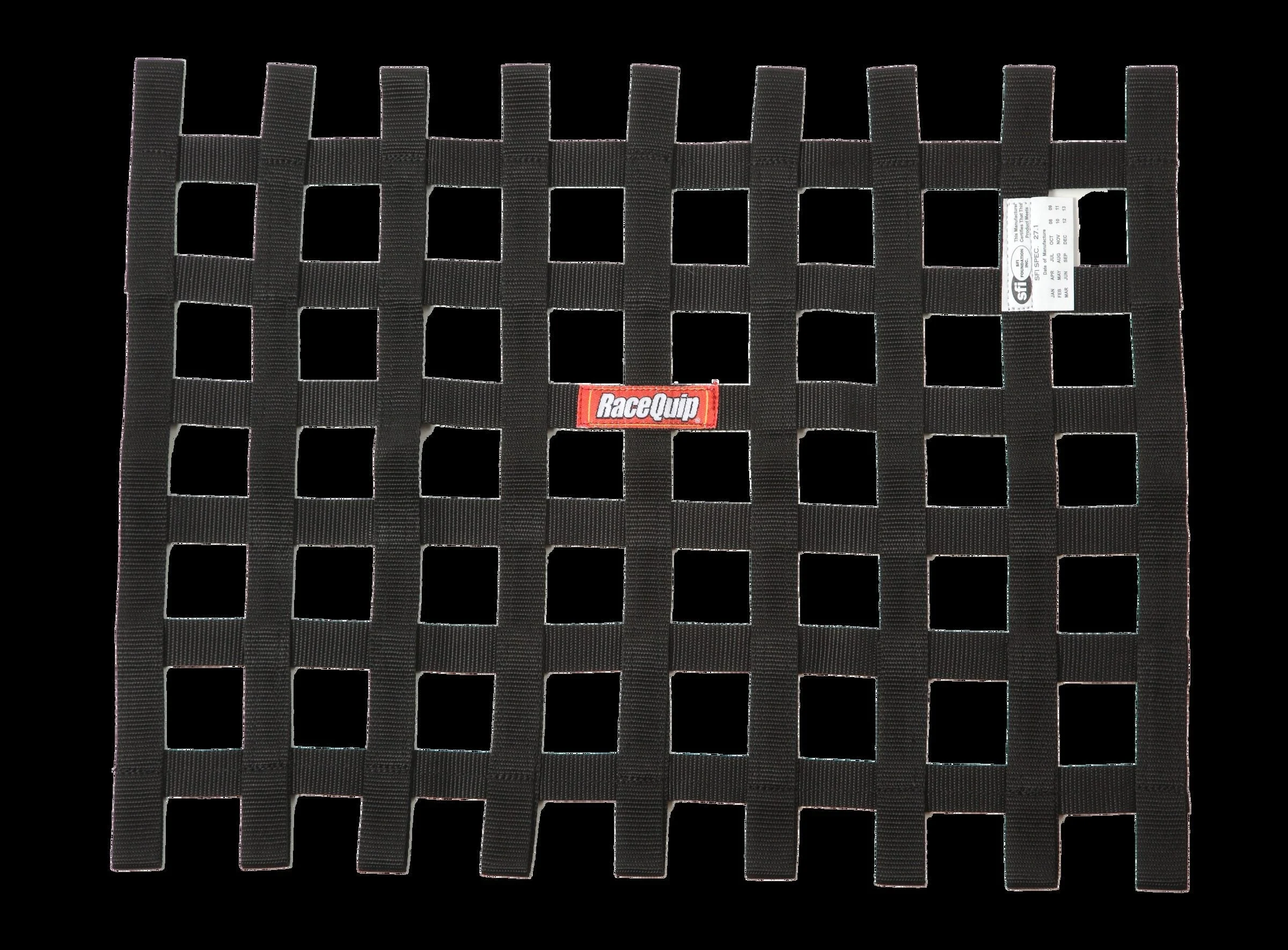 Racequip 725005RQP - Ribbon Style Race Car Window Net