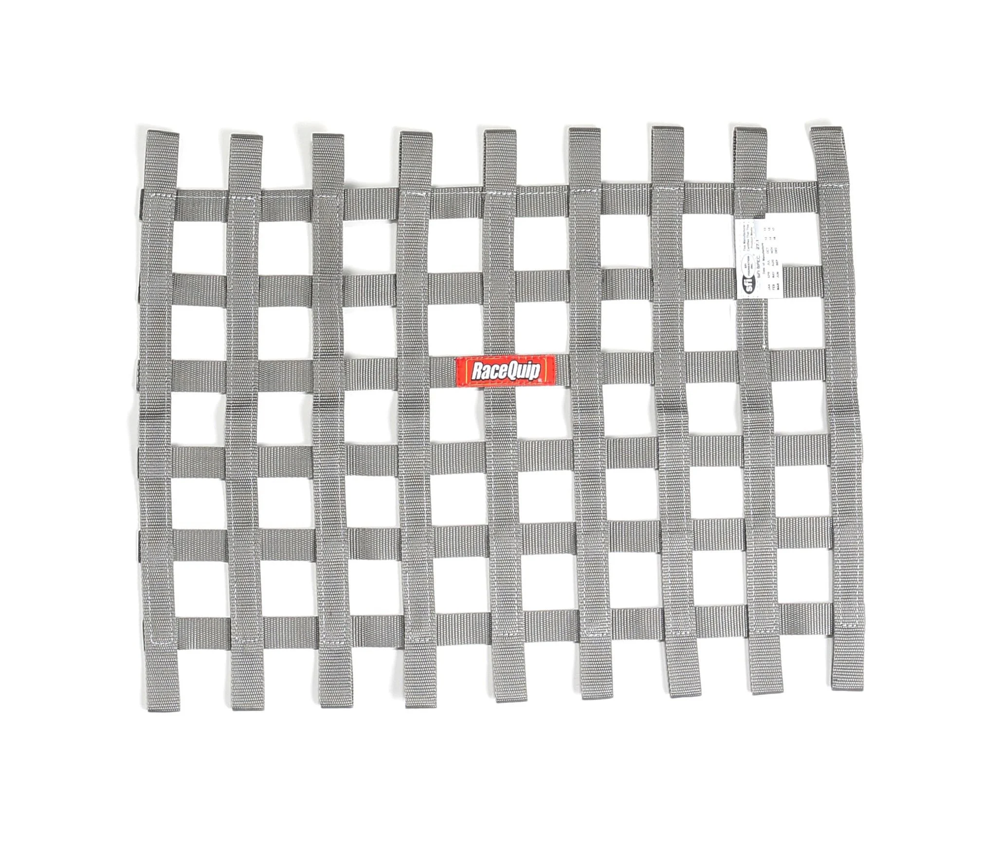 Racequip 725065RQP - Ribbon Style Race Car Window Net