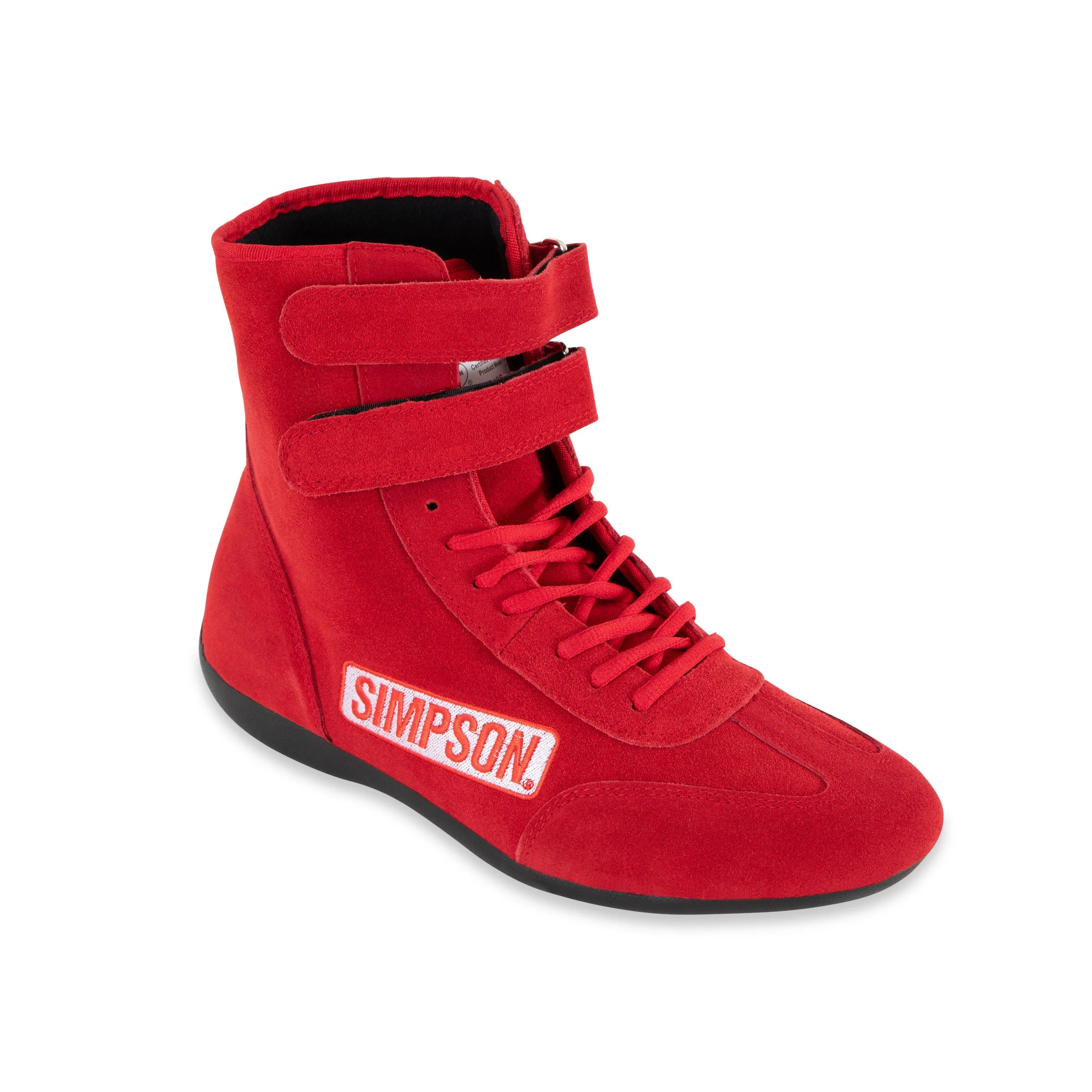 Simpson Safety 28110R - Simpson Racing Hightop Shoes