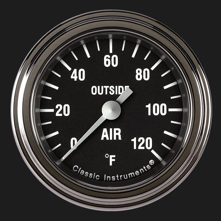 Classic Instruments HR199SLF - Hot Rod 2 1/8" Outside Air Temp. Gauge