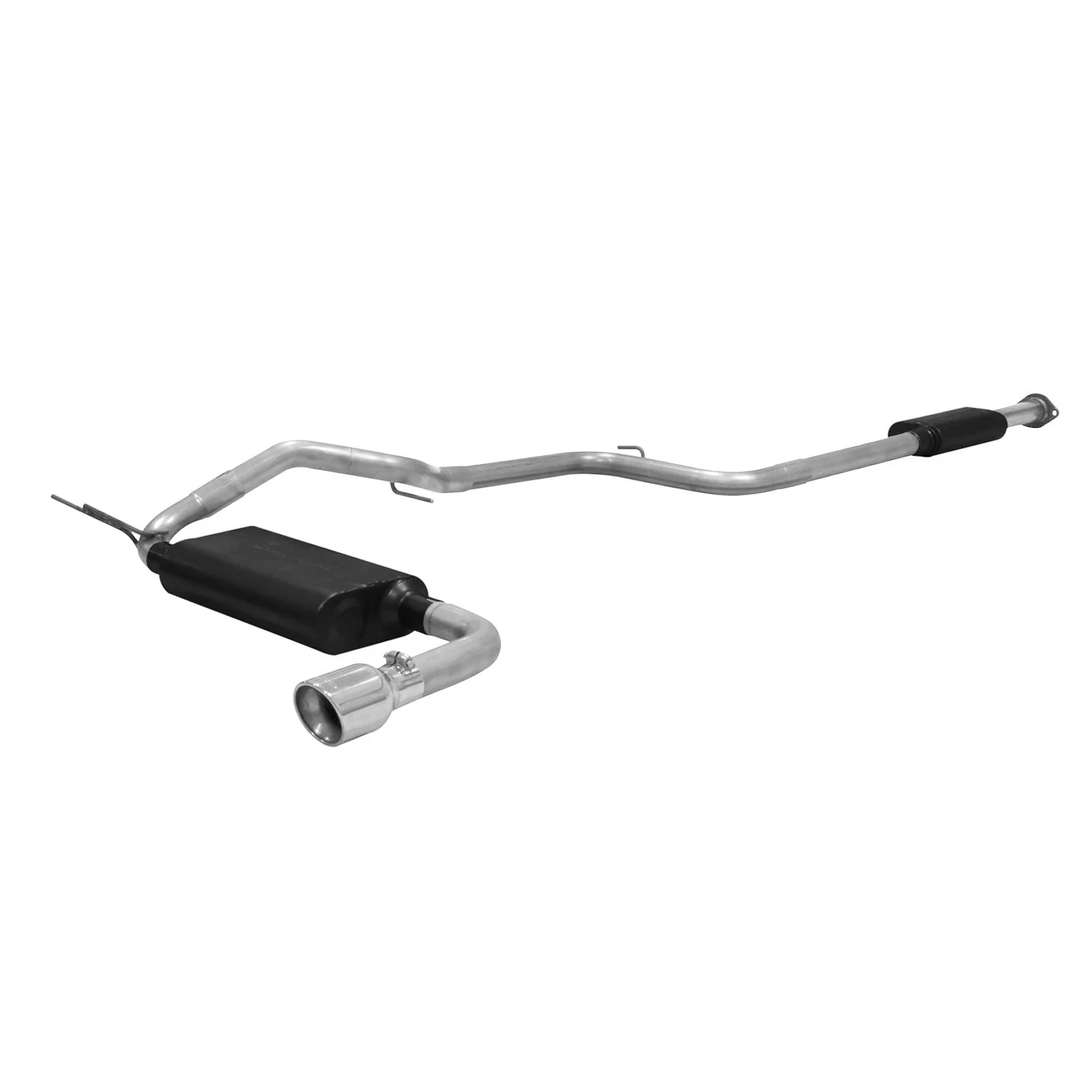 Flowmaster 817552 - Cat-back System 409S - Single Rear Exit - Force II - Moderate Sound