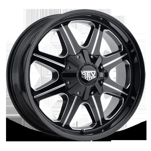 REV Wheels 823M-2908112 - Off Road 823 Series - 20x9 - 4.53 BS - 8x6.5