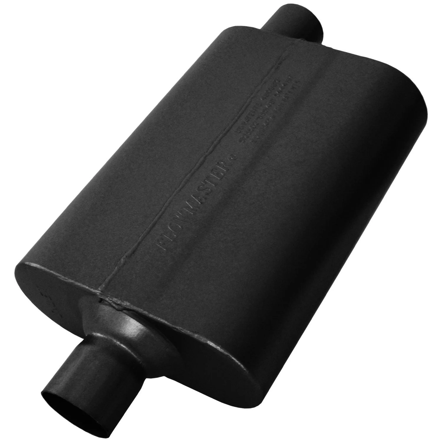 Flowmaster 842452 - 50 Delta Muffler 409S - 2.25 Center In / 2.25 Offset Out - Moderate Sound