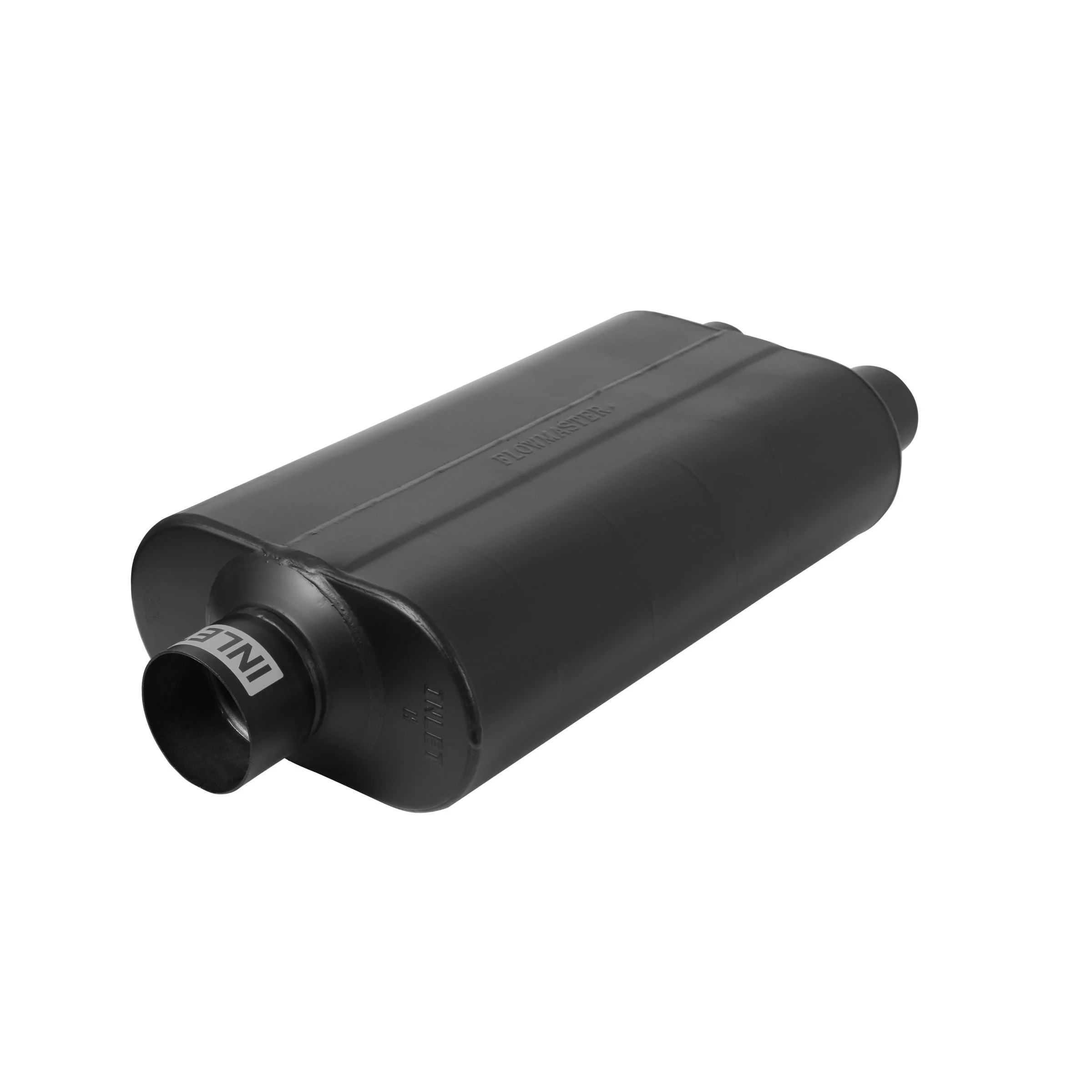 Flowmaster 8530552 - Super 50 Muffler 409S - 3.00 Center In / 2.50 Dual Out - Mild Sound