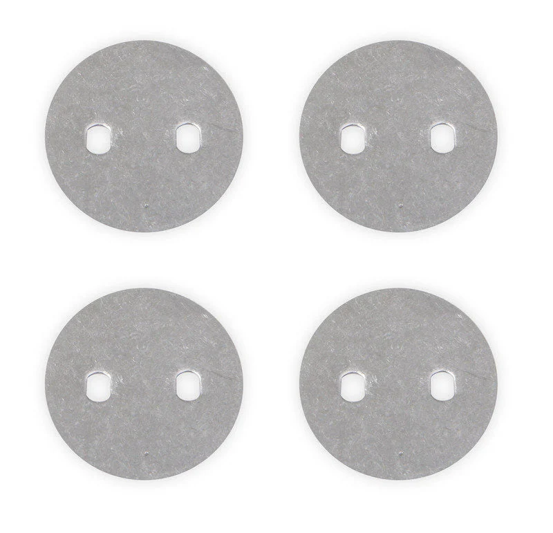Quick Fuel Technology 9-172QFT - Steel 1 11/16" Throttle Plates (4 Pack) 9-172